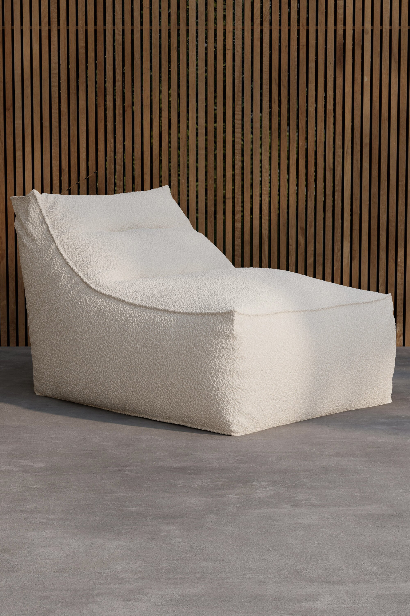 Venture Home Chillkissen Sonnenliege skandinavisch, Stoffbezug, outdoor-geeignet, leicht