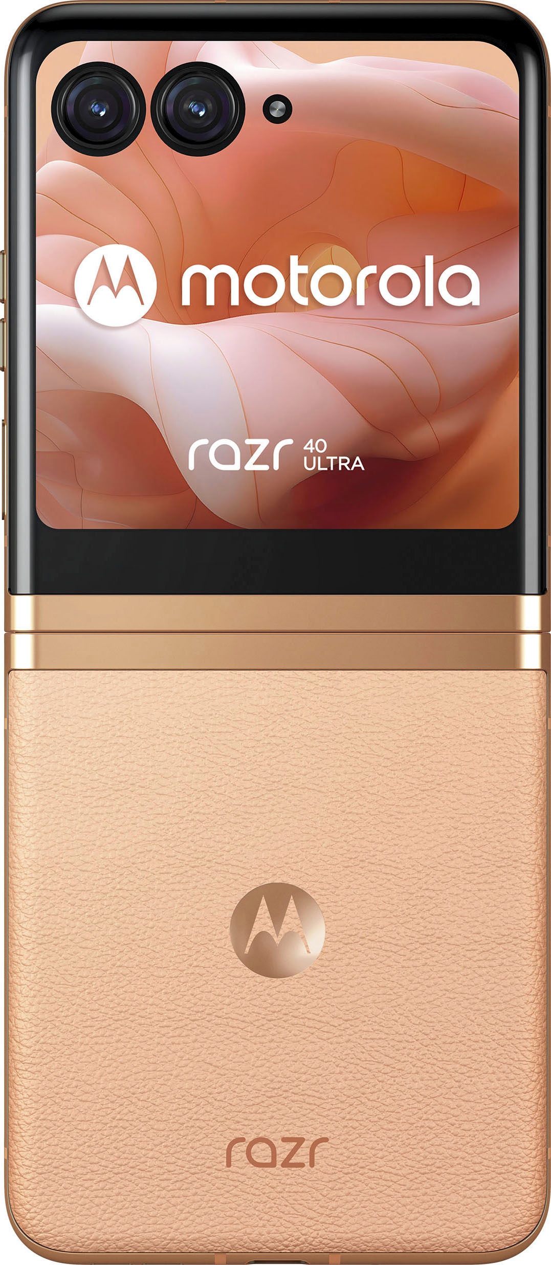 Motorola Smartphone »Motorola razr40 ultra«, Peach Fuzz