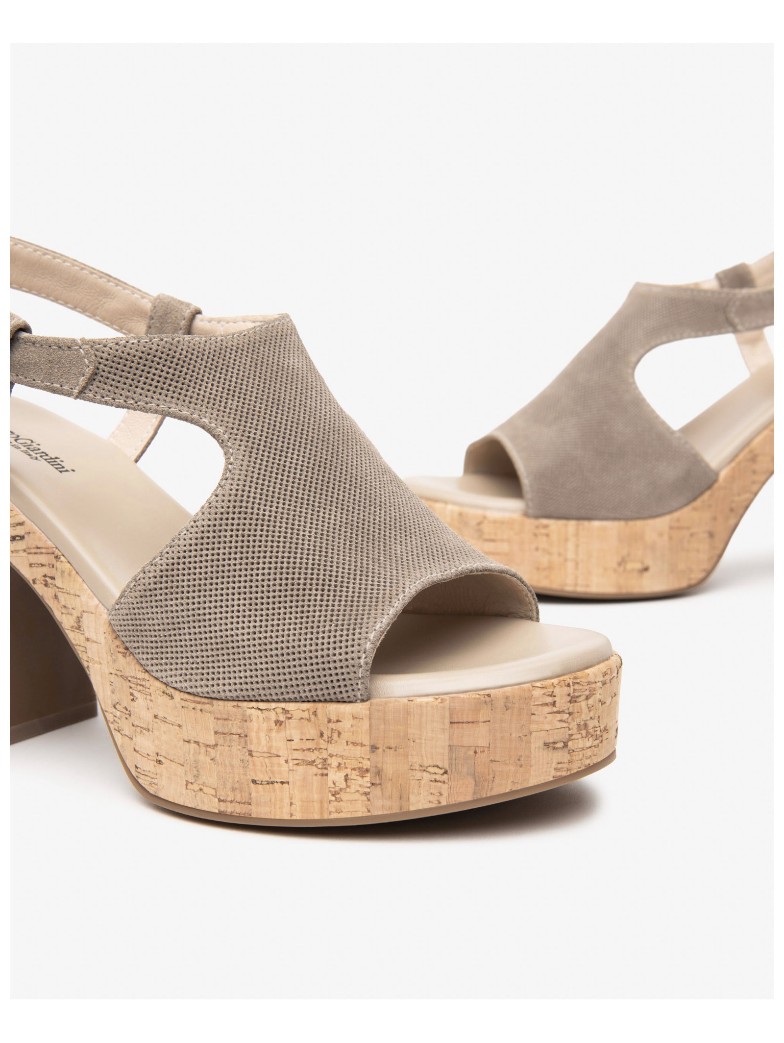 Thumbnail - Nero Giardini High-Heel-Pumps "Nero Giardini Sandalen Veloursleder"