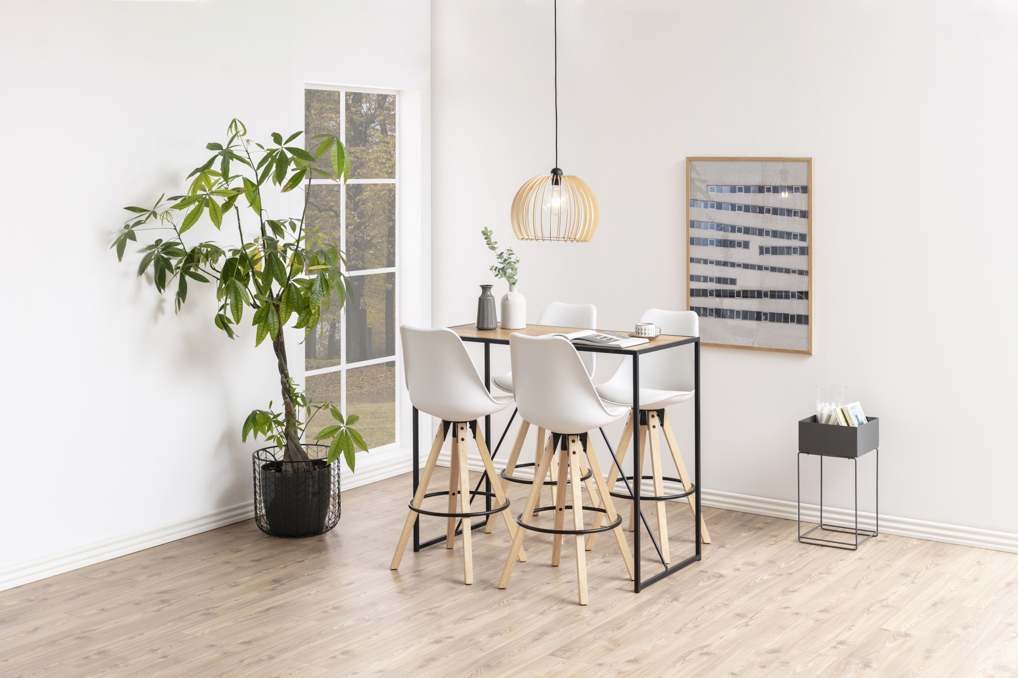 ACTONA GROUP Barhocker "Dian" Set, 2 Stk. tlg. Barstuhl, Organisch geformte günstig online kaufen