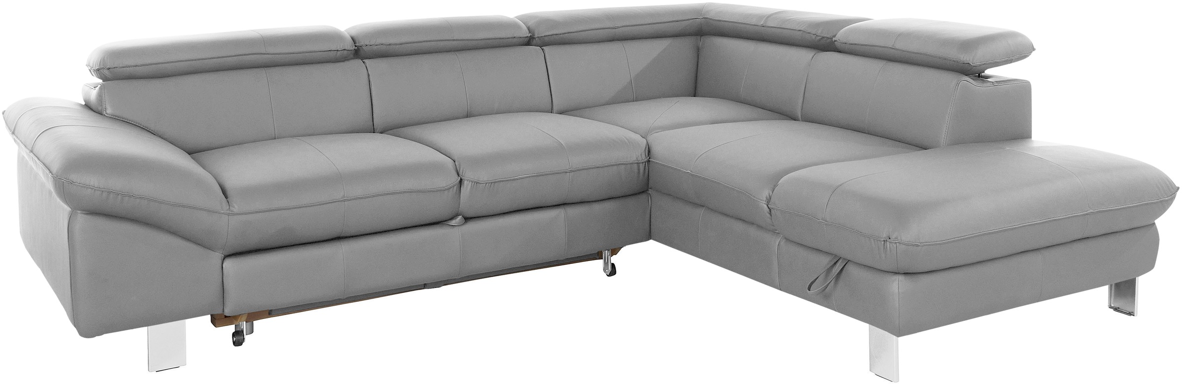 Thumbnail - COTTA Ecksofa "Driver L-Form" mit Kopfteilverstellung, wahlweise mit Bettfunktion & Bettkasten