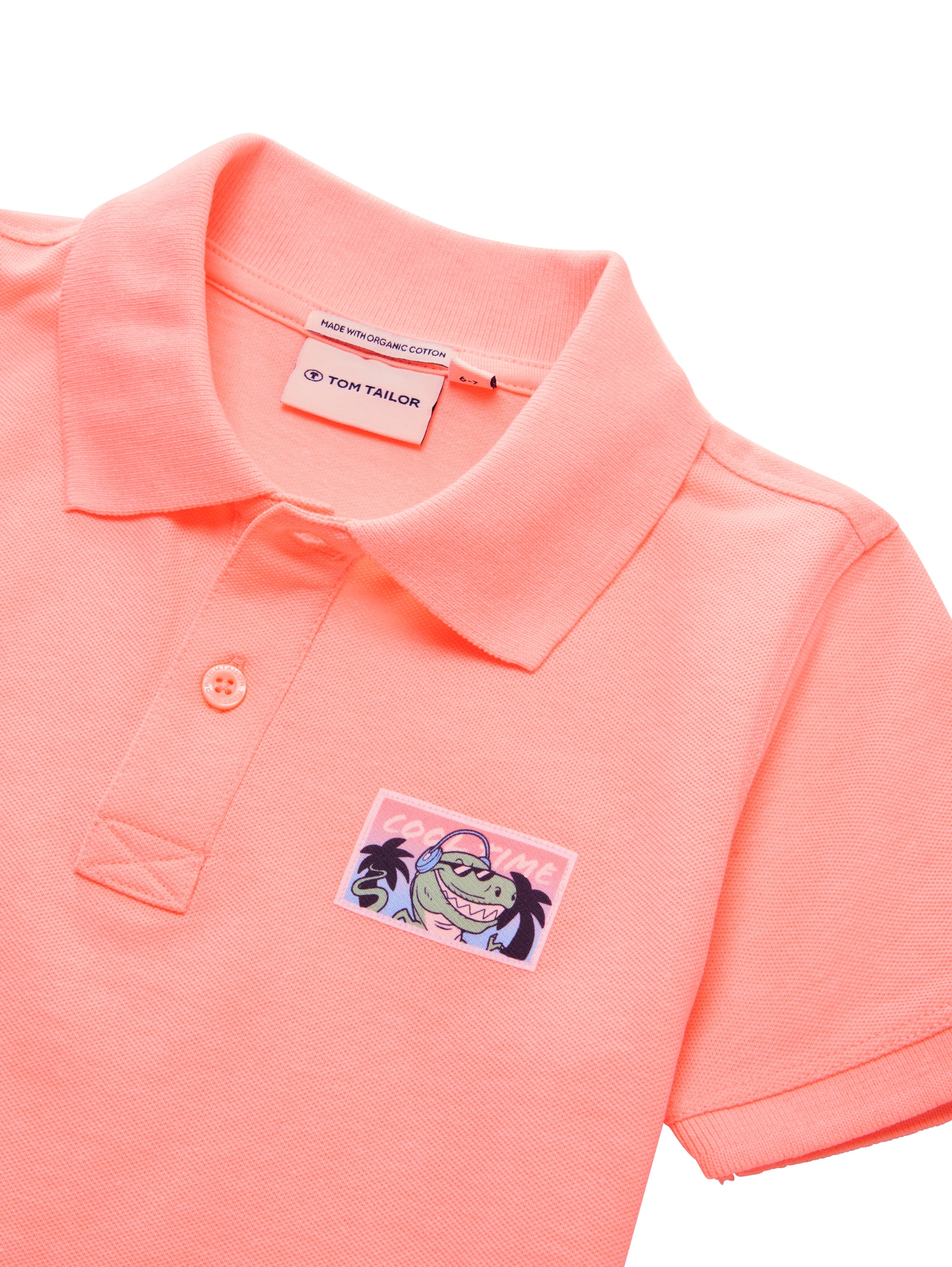 TOM TAILOR Poloshirt, mit kleinem Brust Print