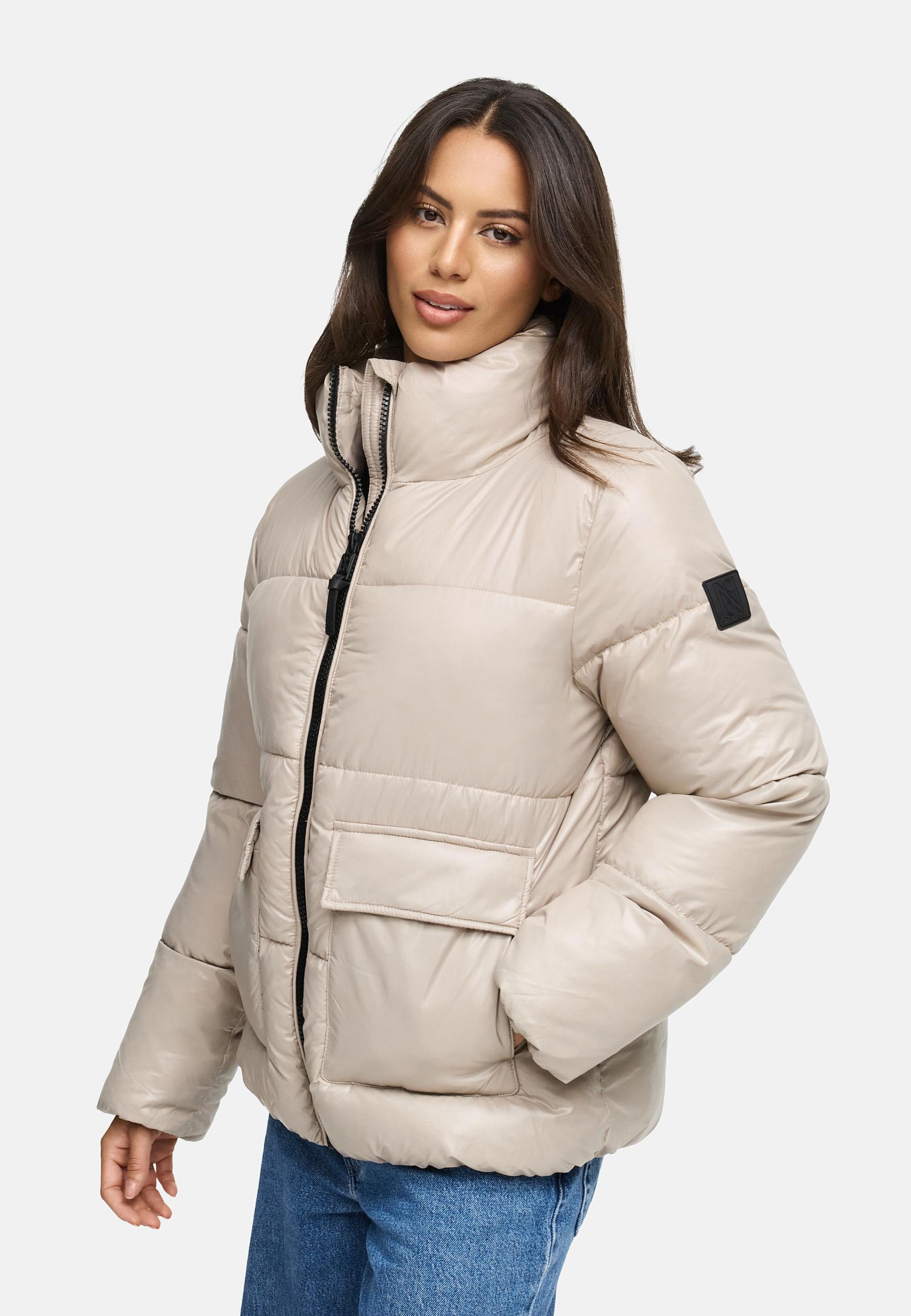 Navahoo Kurzjacke »Eispracht 14«, ohne Kapuze, Kurze gesteppte Damen Winterjacke