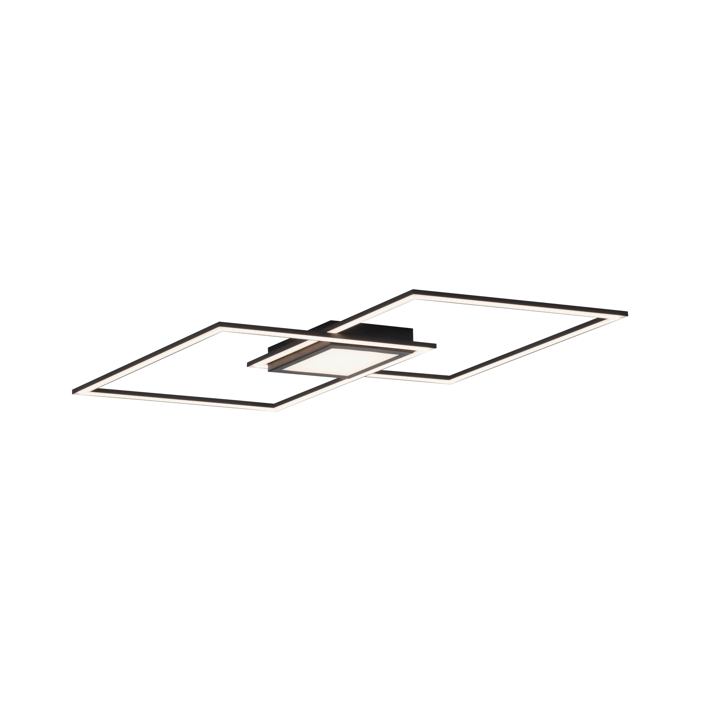 JUST LIGHT Deckenleuchte »ASMIN«, 1 flammig, Leuchtmittel LED-Board | LED fest integriert, LED, separat steuerbar (Schalter), separat steuerbar (Schalter)