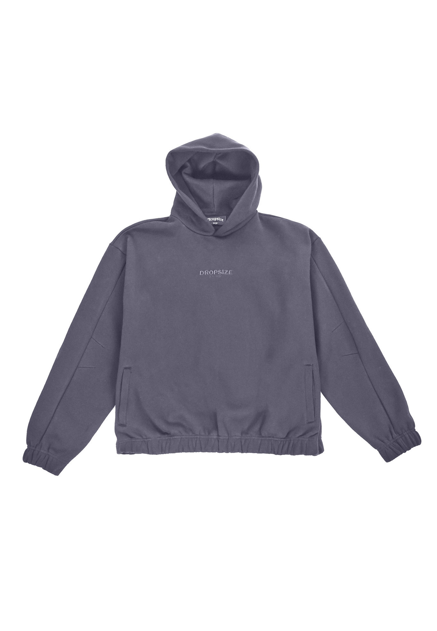 Dropsize Kapuzenpullover "Dropsize HEAVY OVERSIZE HD PRINT x RUBBER PATCH H günstig online kaufen