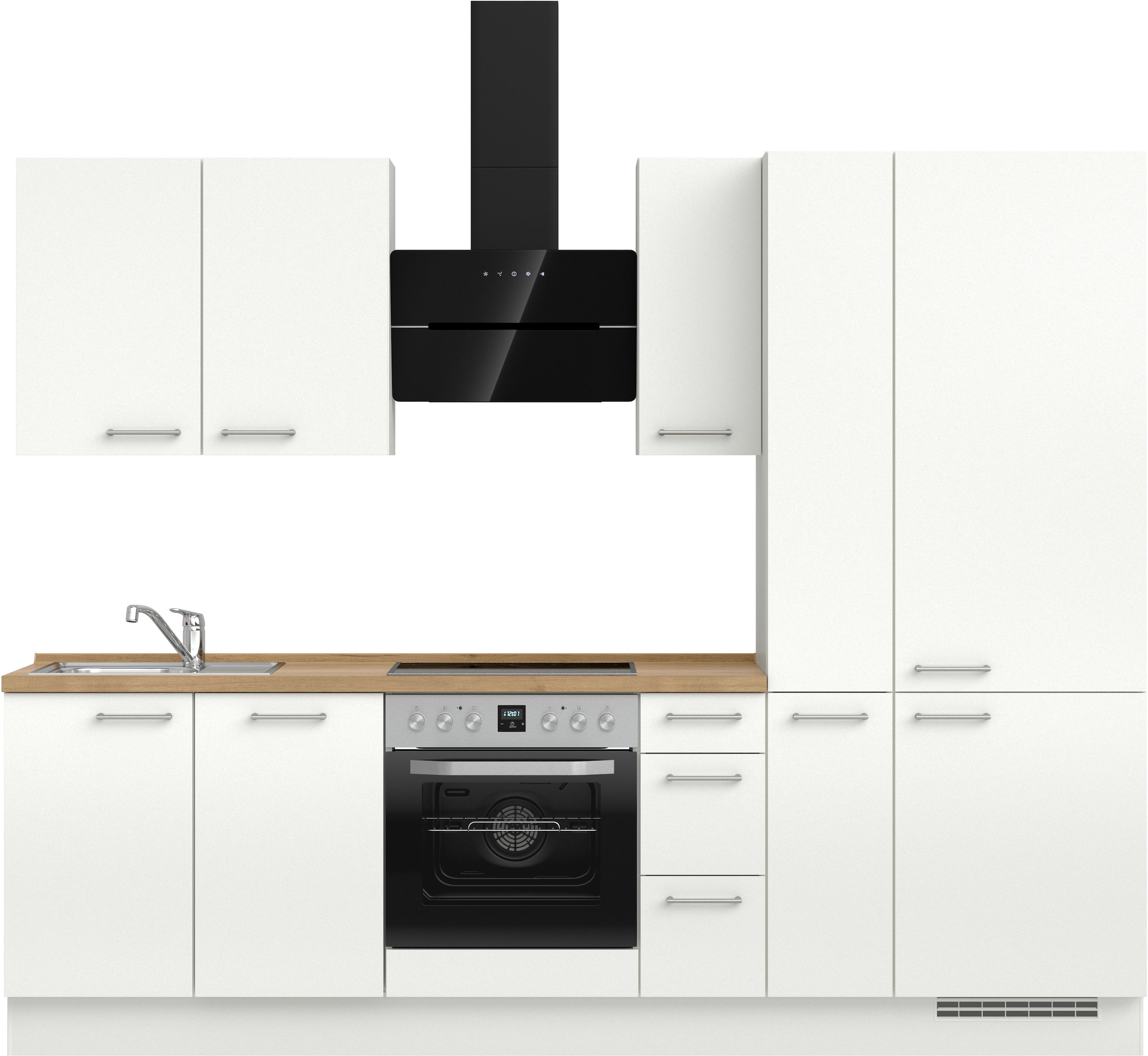 nobilia Küchenzeile ""Laser II", Ausrichtung wählbar, Breite 270 cm" vormon günstig online kaufen