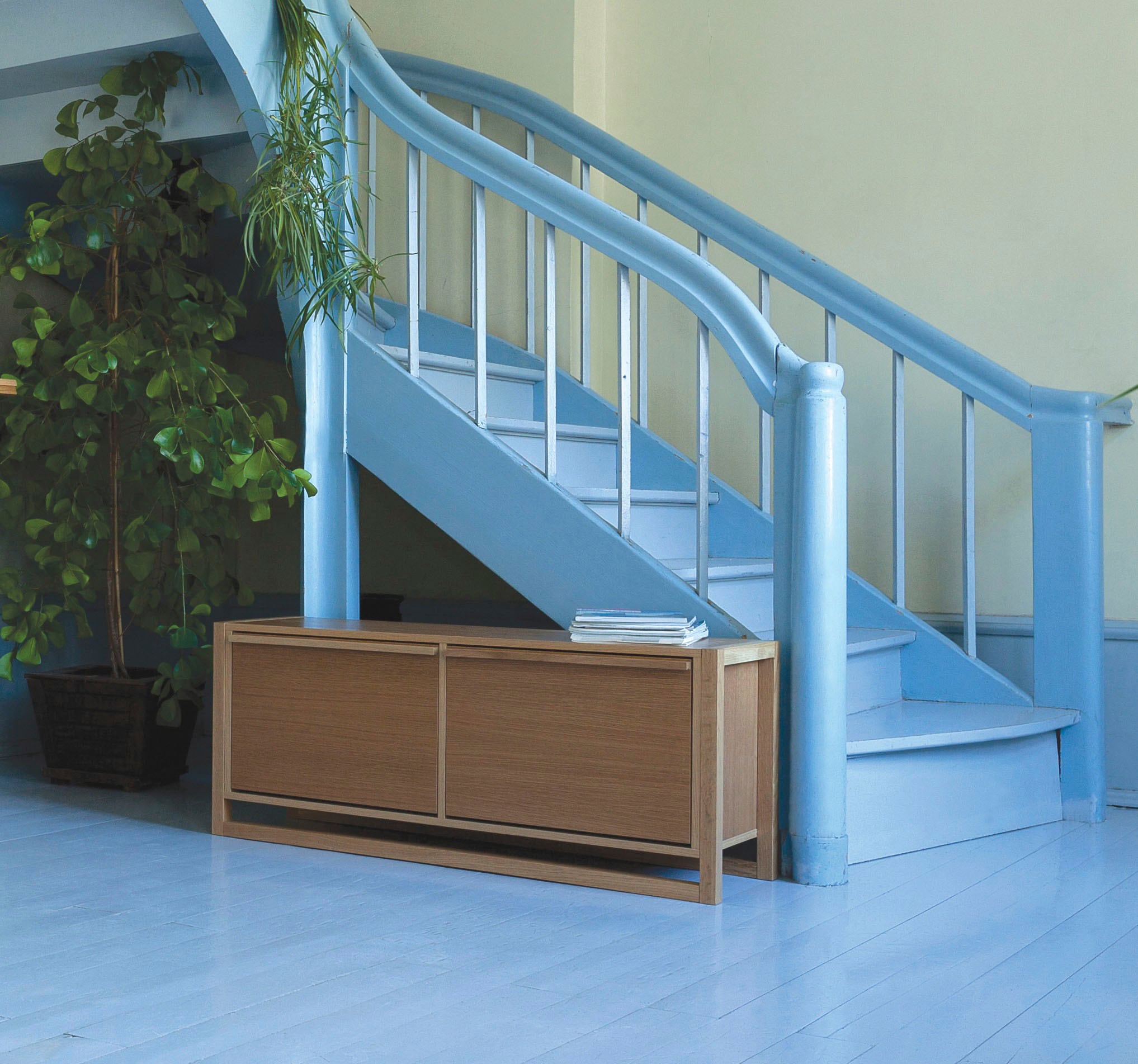 Woodman Sitzbank »NewEst« im skandinavian Design, Holzfurnier aus Eiche, FSC®