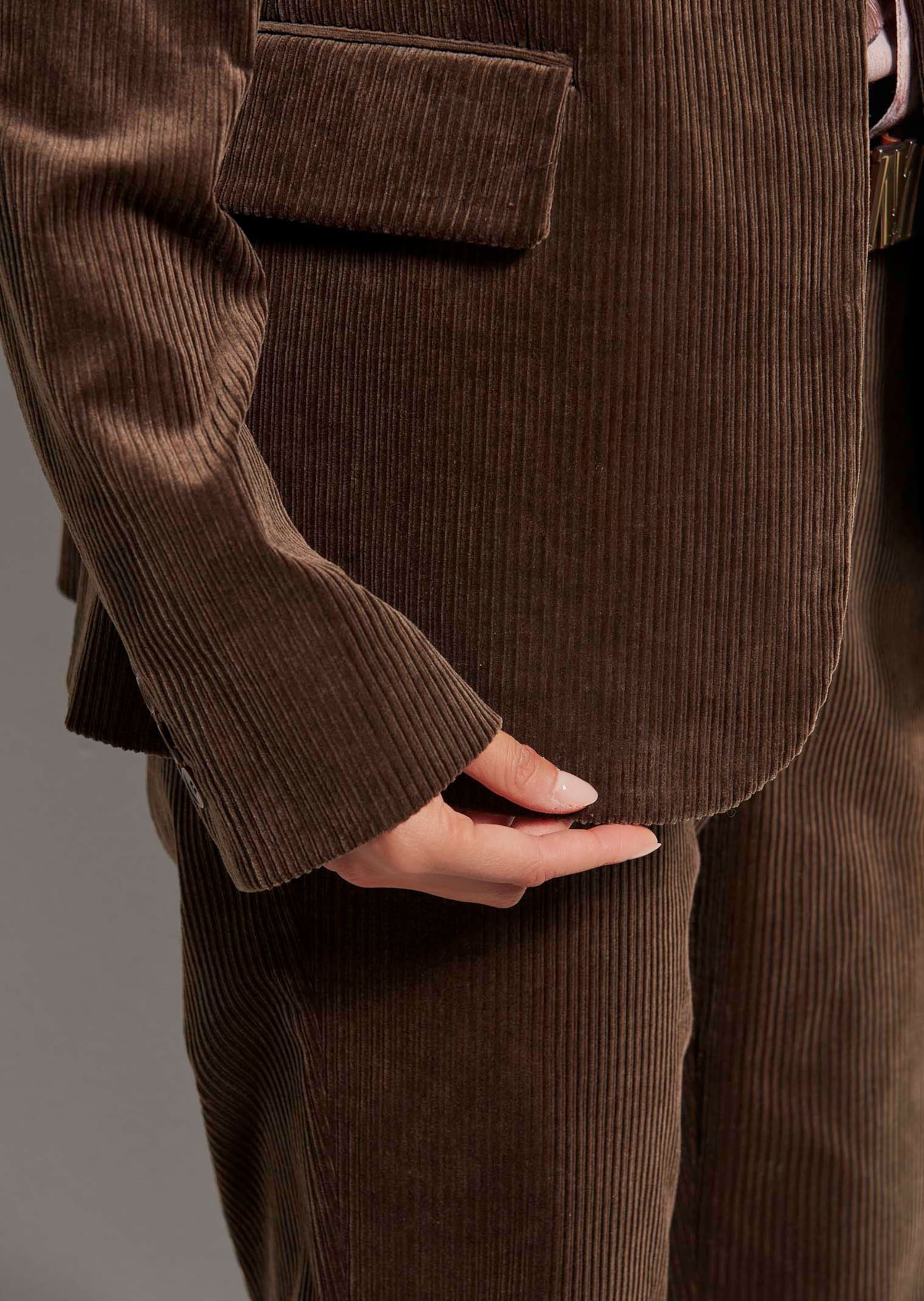 MADELEINE Jerseyblazer »Blazer Cord-Blazer«