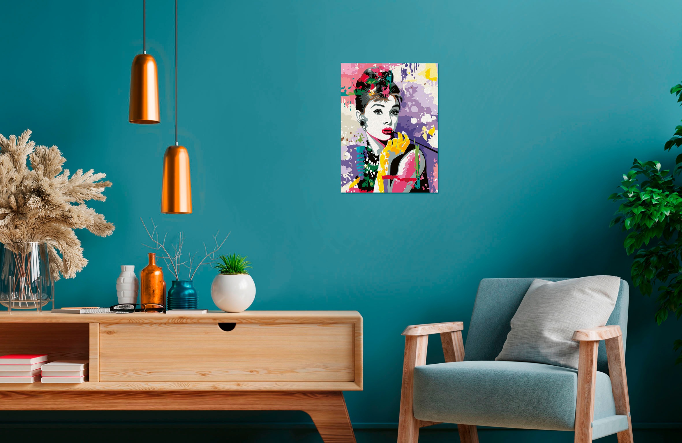 Ravensburger Malen nach Zahlen »CreArt, Audrey Hepburn«, für Erwachsene; Made in Europe