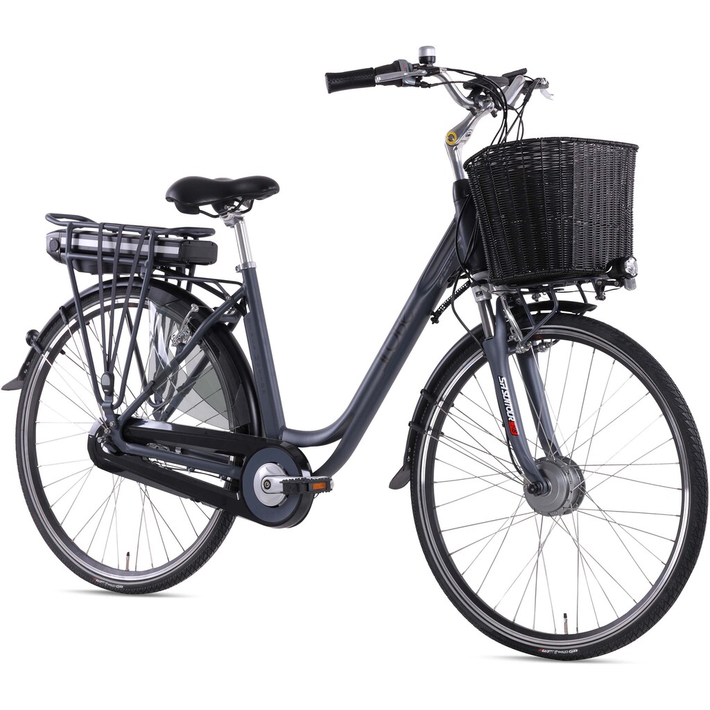 LLobe E-Bike »GreyMotion 3.0, 13Ah«, 7 Gang, Shimano, Frontmotor 250 W