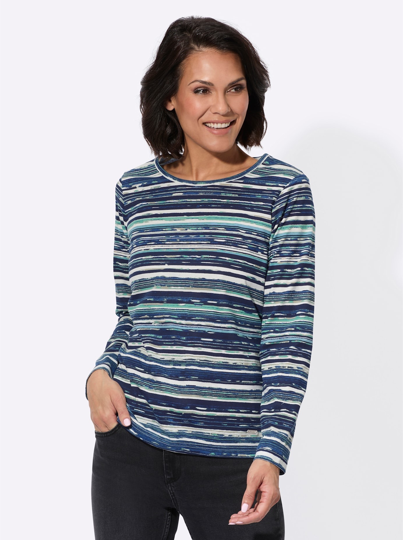 Casual Looks Langarmshirt "Langarm-Shirt", 1 Stk. günstig online kaufen