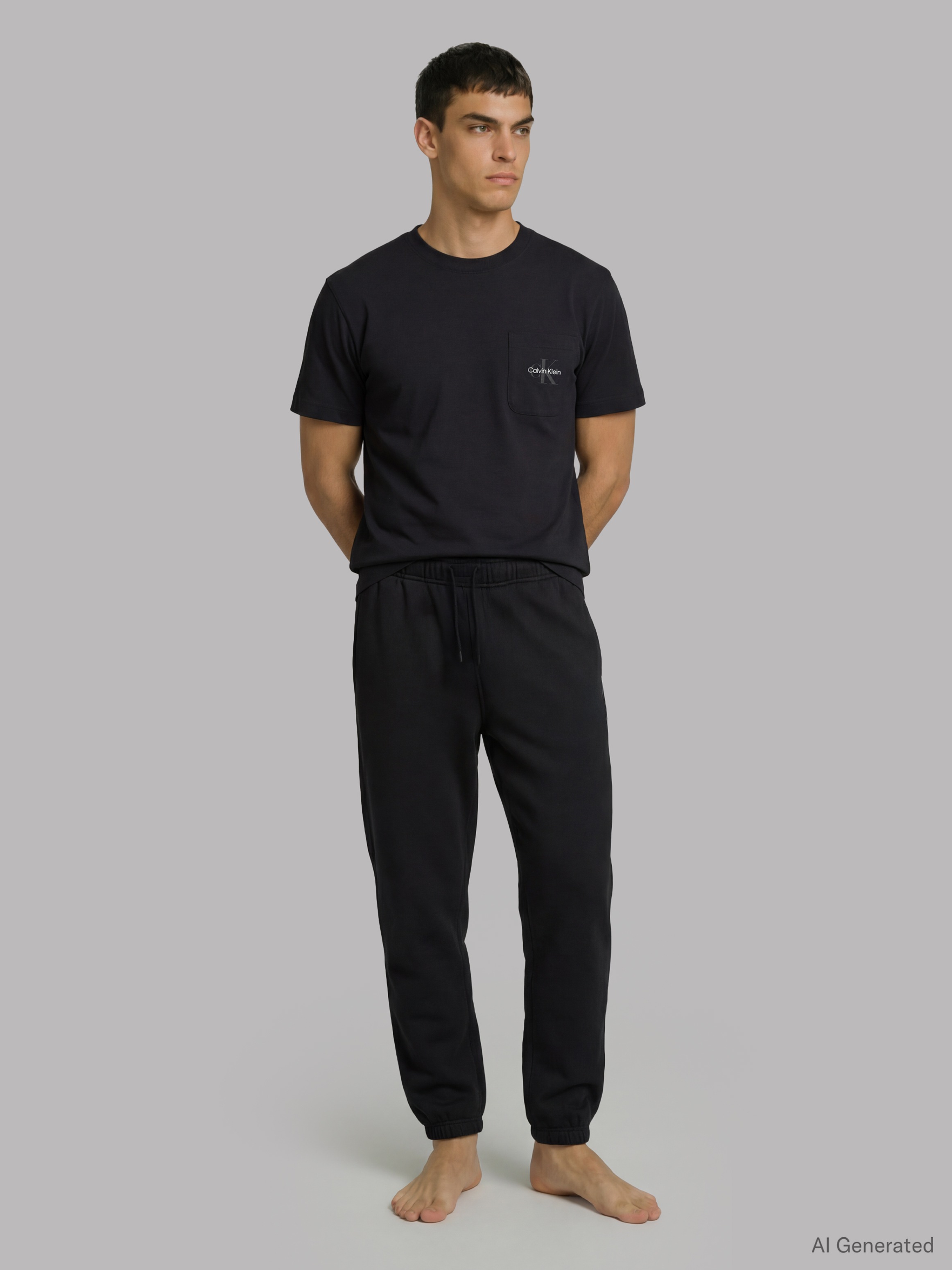 Calvin Klein Underwear T-Shirt "MONOGRAM S/S CREW NECK" Regular fit mit Run günstig online kaufen