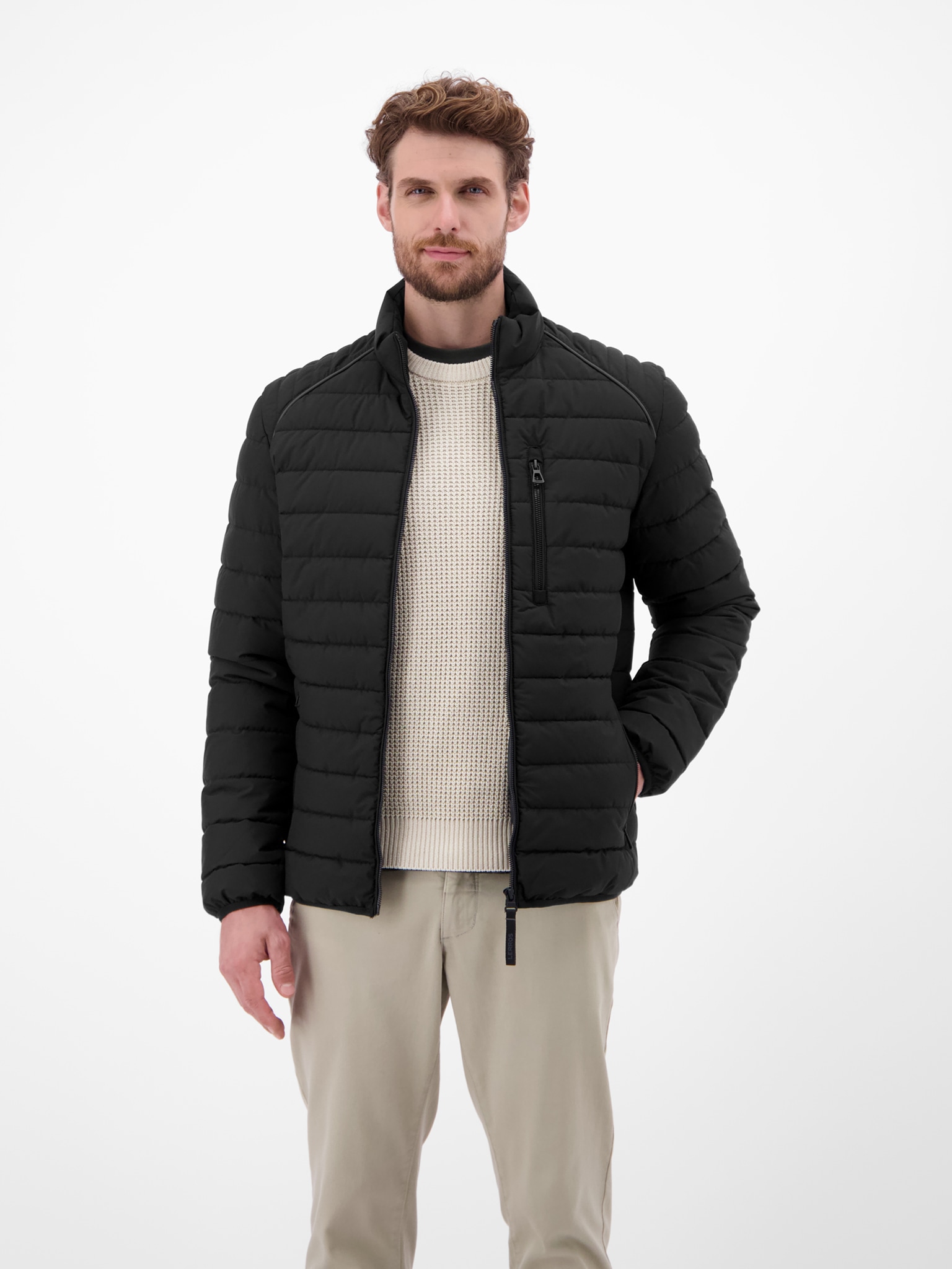 LERROS Blouson ohne Kapuze Light Weight mit Reißverschluss und Stehkragen günstig online kaufen