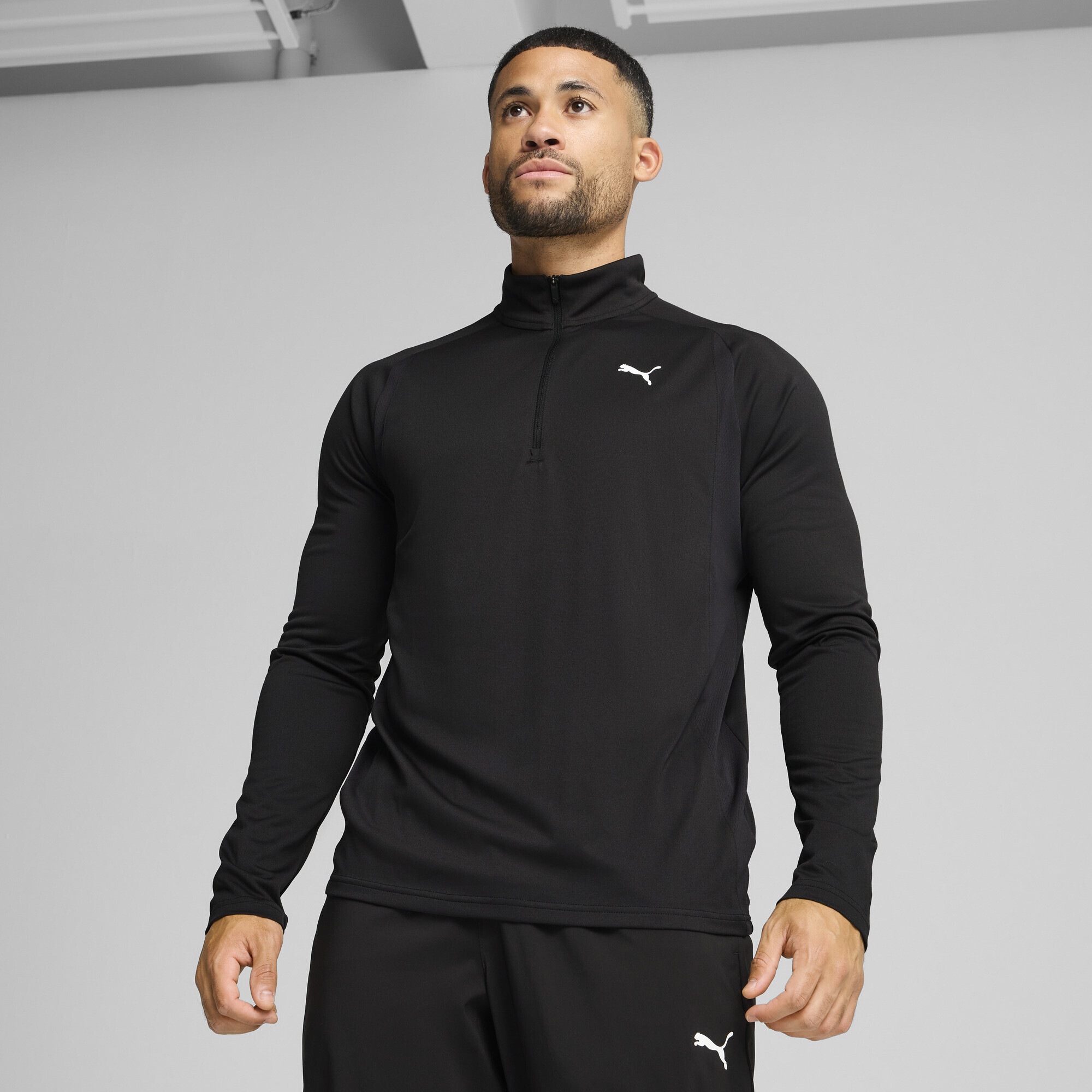PUMA Trainingsshirt »TAD TECH Oberteil mit viertellangem Reißverschluss im«