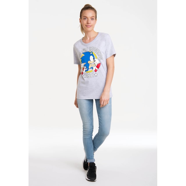 LOGOSHIRT T-Shirt »Sonic The Hedgehog - 1991«, mit lizenziertem Print  kaufen | BAUR