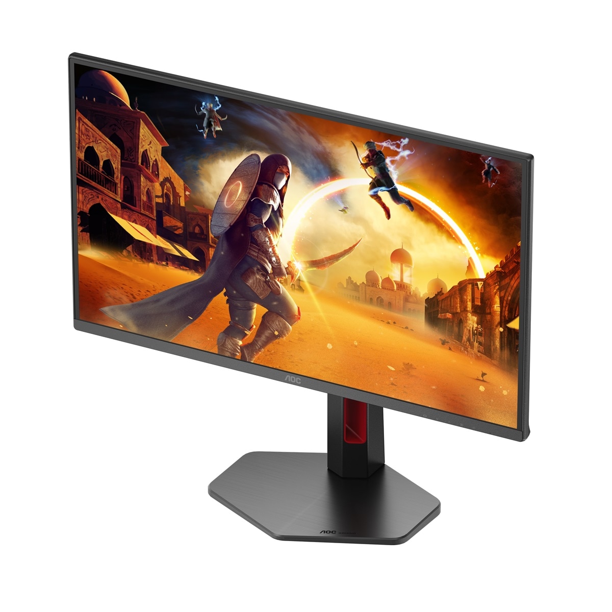 AOC Gaming-Monitor »Q25G4SR« 62,2 cm/25 ″  2560 x 1440 px QHD 0,3 Reaktionszeit 300 Hz neig, schwenk-, höhenverstellbar, Pivot