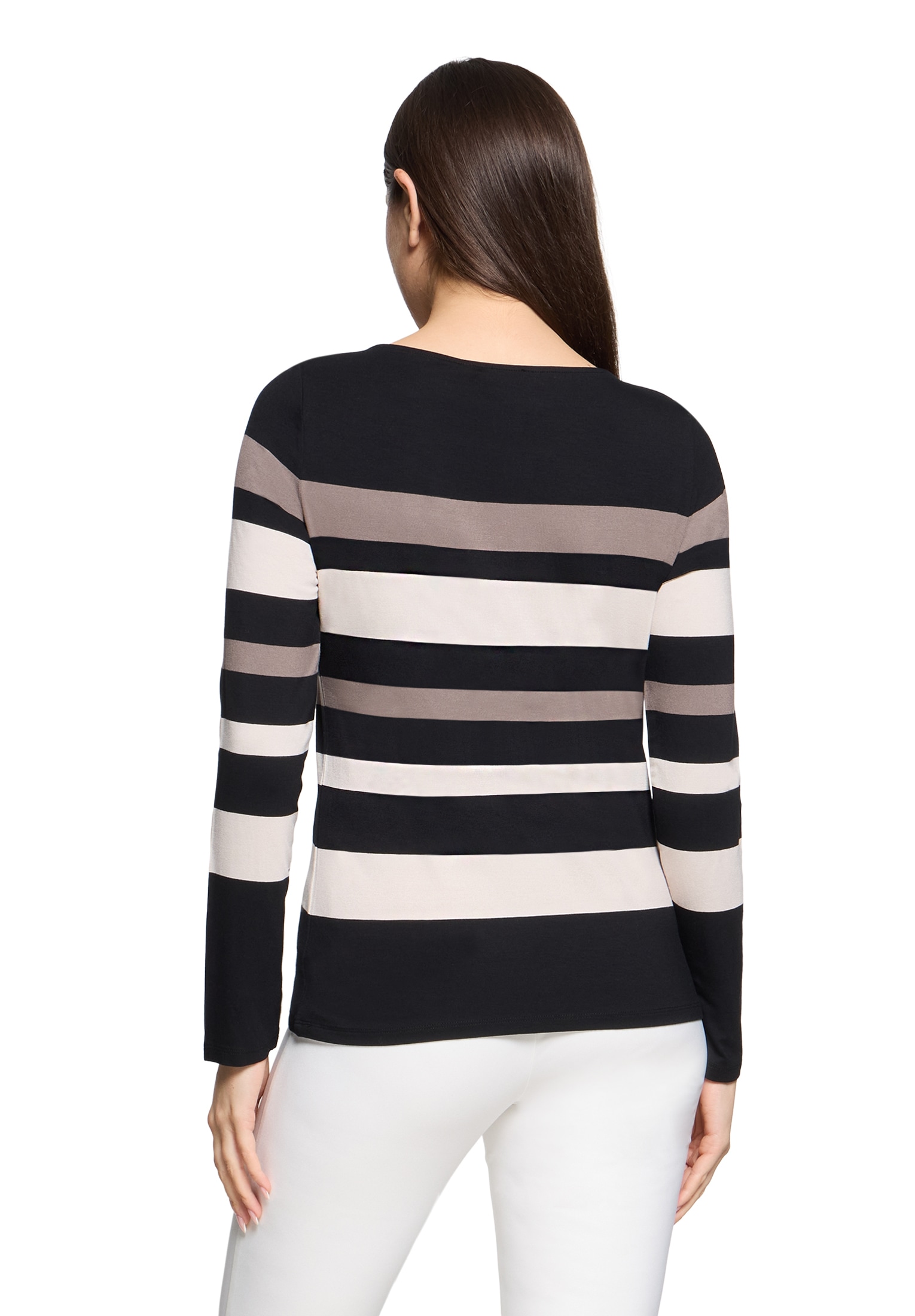 Betty Barclay Kurzarmshirt »Damen Ringelshirt mit U-Boot-Ausschnitt« 1 Stk. tlg.