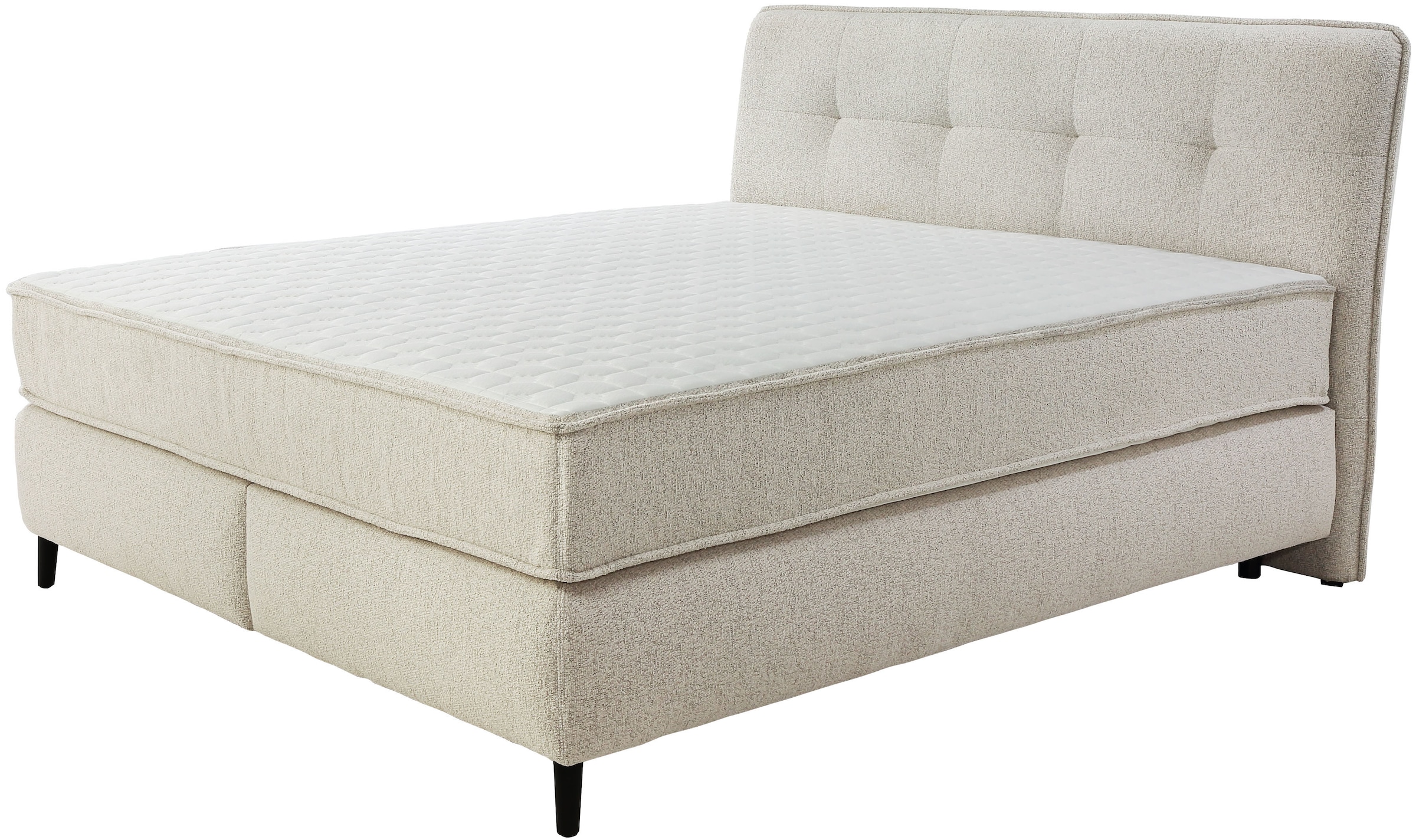 Jockenhöfer Gruppe Boxspringbett »King-Size in der Breite 180cm«, Extradicke XXL-7-Zonen-TTFK-Matratze (25cm hoch)