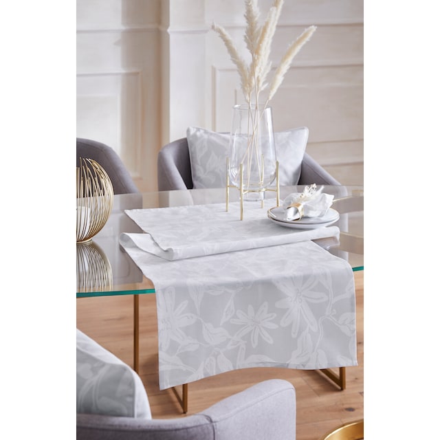 BAUR Home&Living (Set, Guido Maria Blätter- St.), Kretschmer und Tischläufer Blütenmotiv 2 mit | »Flower«, kaufen