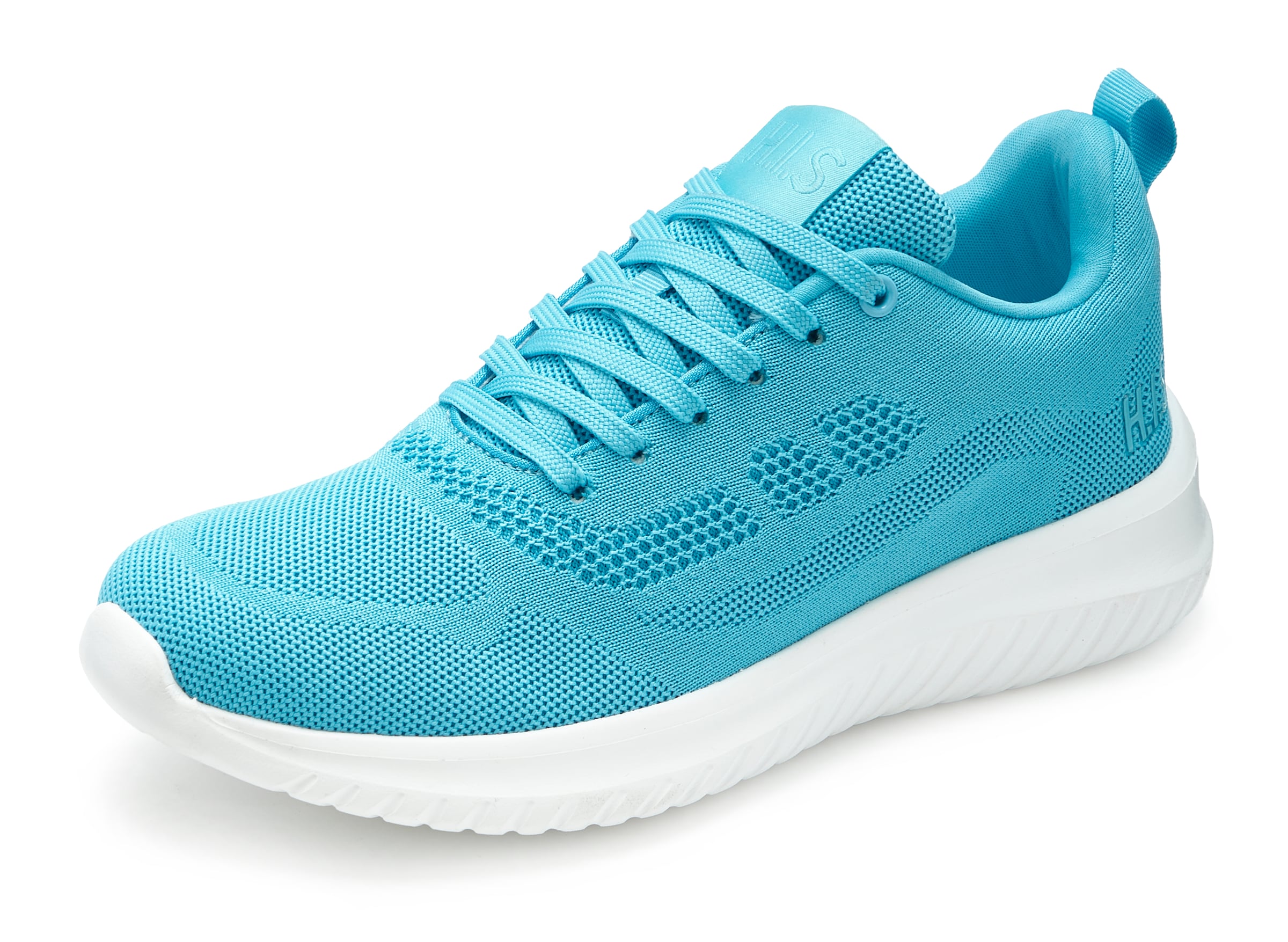 H.I.S »Schnürschuh, Halbschuh, Freizeitschuh, Schnürhalbschuh«  NEU Turnschuh im sportiven Look aus luftigem Mesh-Material VEGAN