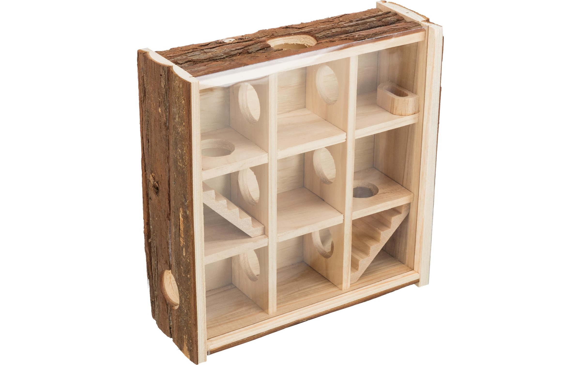 TRIXIE Futterlabyrinth Holz