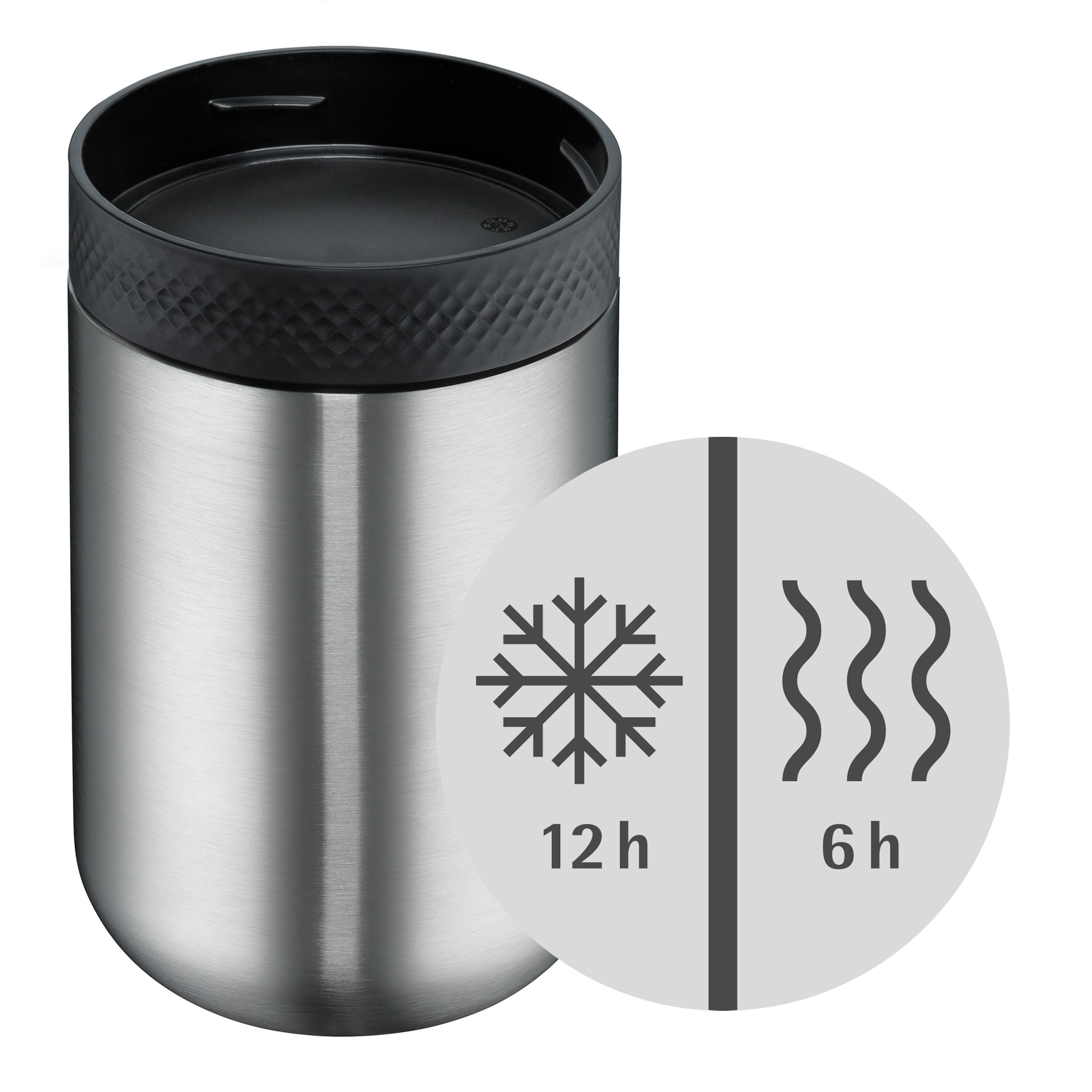 WMF Thermobehälter »My2Go«, (Set, 2 tlg.), 500 ml (12h kalt, 6h warm) + 200 ml