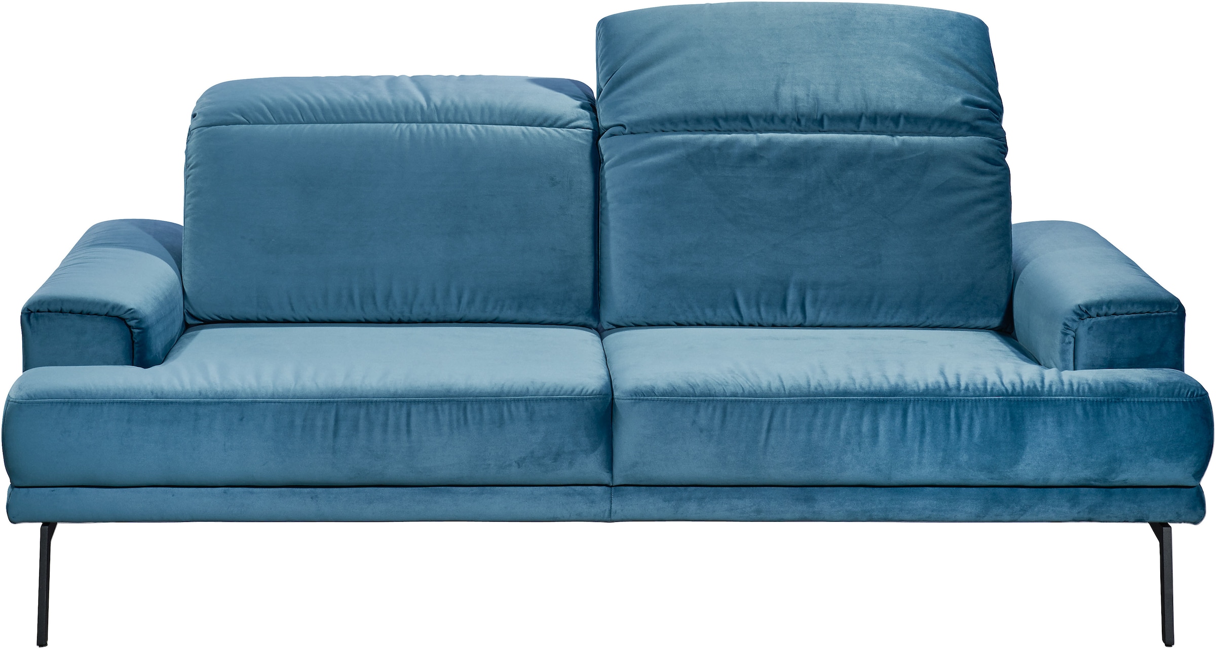 Musterring 2-Sitzer »MR 4580«, inkl. Kopf- und Sitztiefenverstellung, Fuß schwarz, B198 x T103 cm