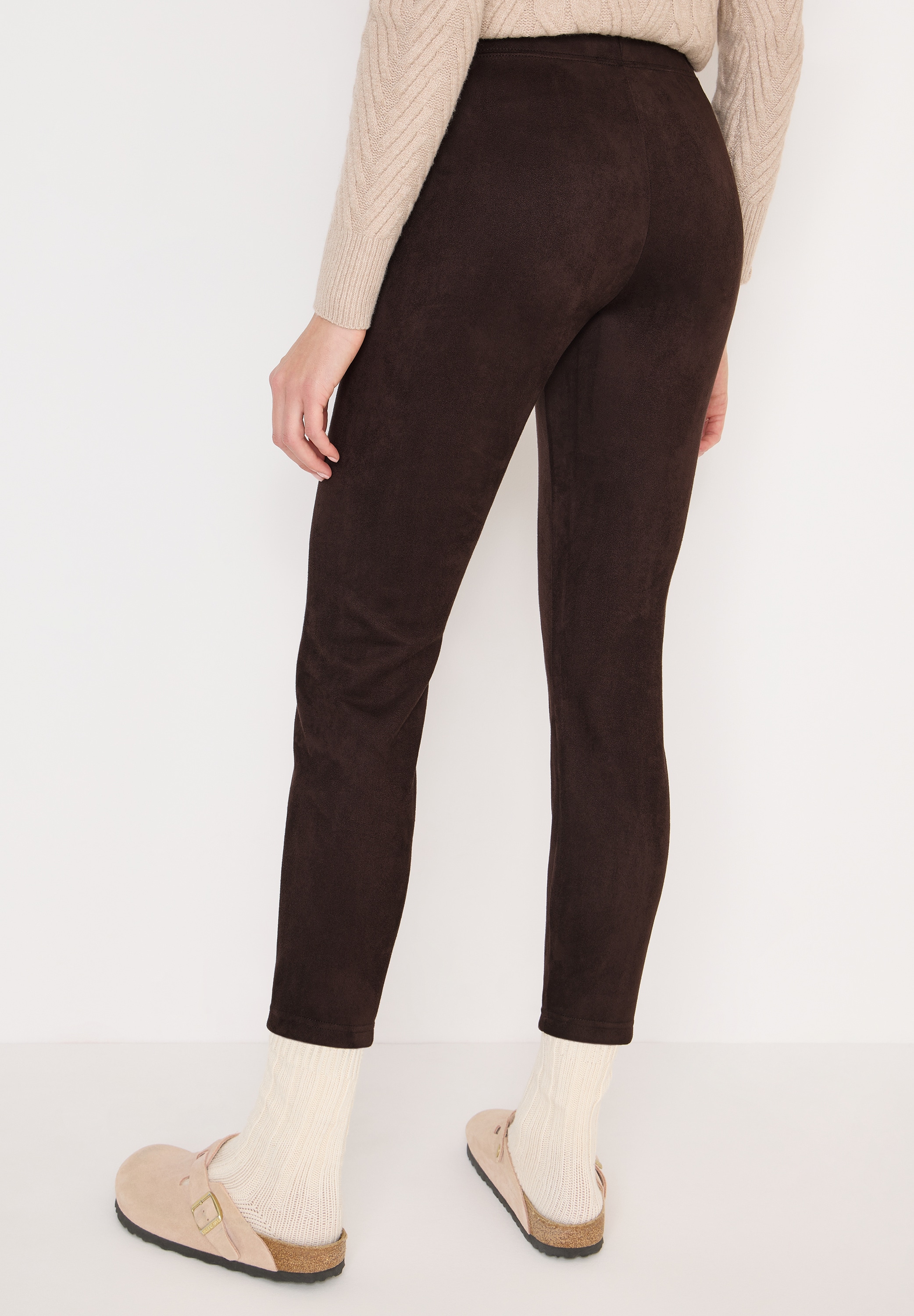 Cecil Leggings Velourleggins mit elastischem Bund günstig online kaufen