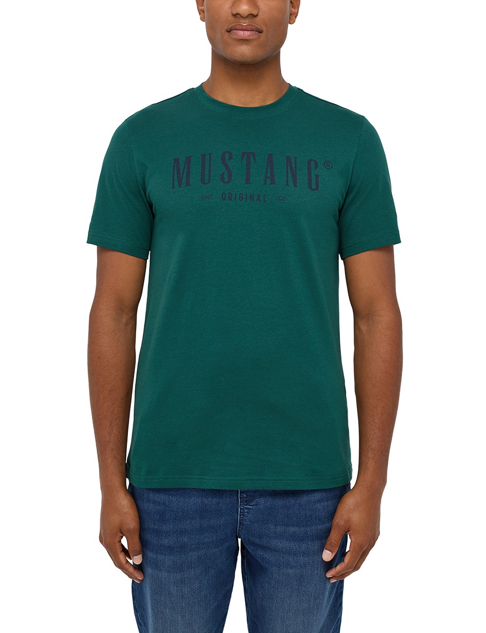 BAUR | T-Shirt Print-Shirt«, T-Shirt »Mustang Print-Shirt ▷ Mustang für MUSTANG