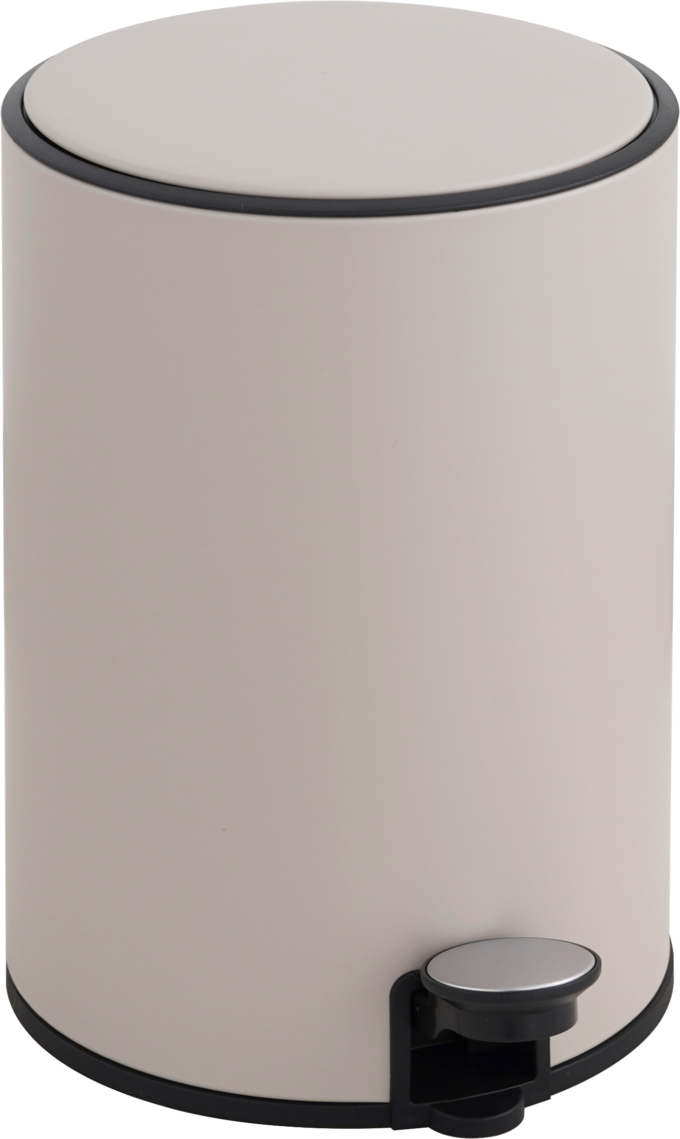 OTTO home Mülleimer "in 5 versch. Farben, 5 L, 10 L o. 30 L, Soft Close, Lennu, Abfalleimer" 1 Behälter Treteimer für Küche oder Bad, Kosmetikeimer mit verstecktem Griff