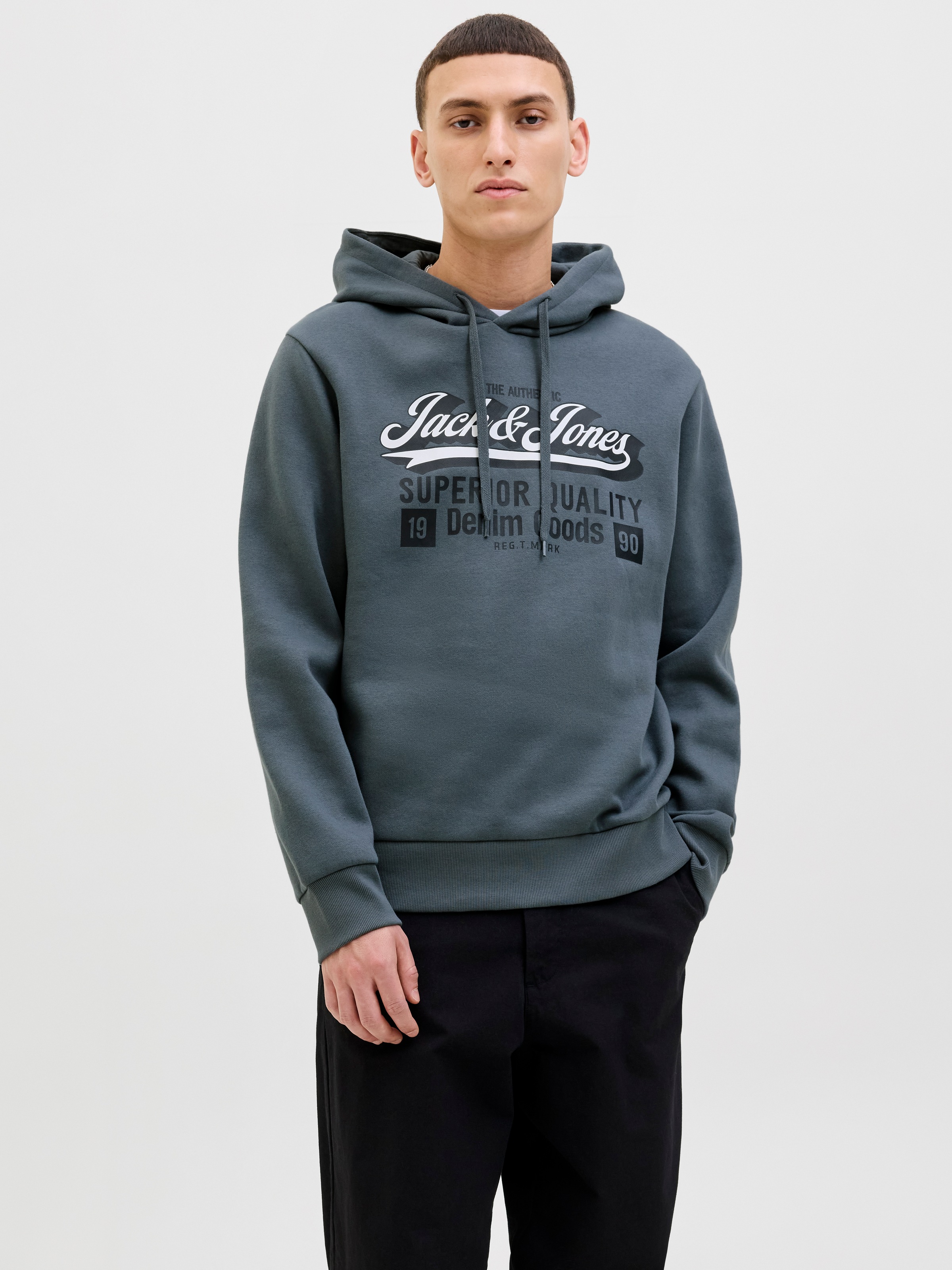 Jack & Jones Kapuzensweatshirt JJELOGO SWEAT günstig online kaufen
