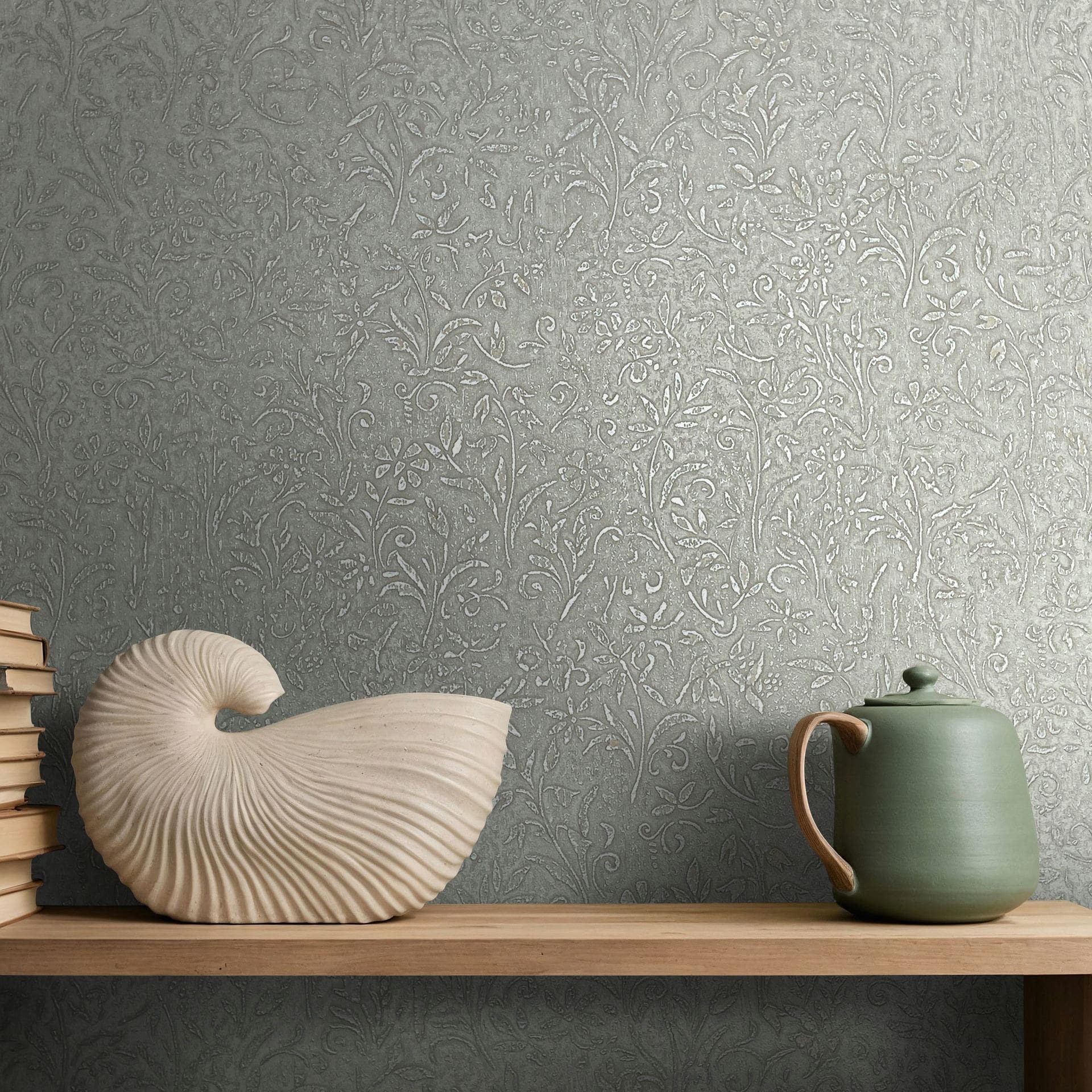 Marburg Vliestapete "Tapete Blossom Touch" floral geprägt moderne Vliestapete für Wohnzimmer Schlafzimmer Küche