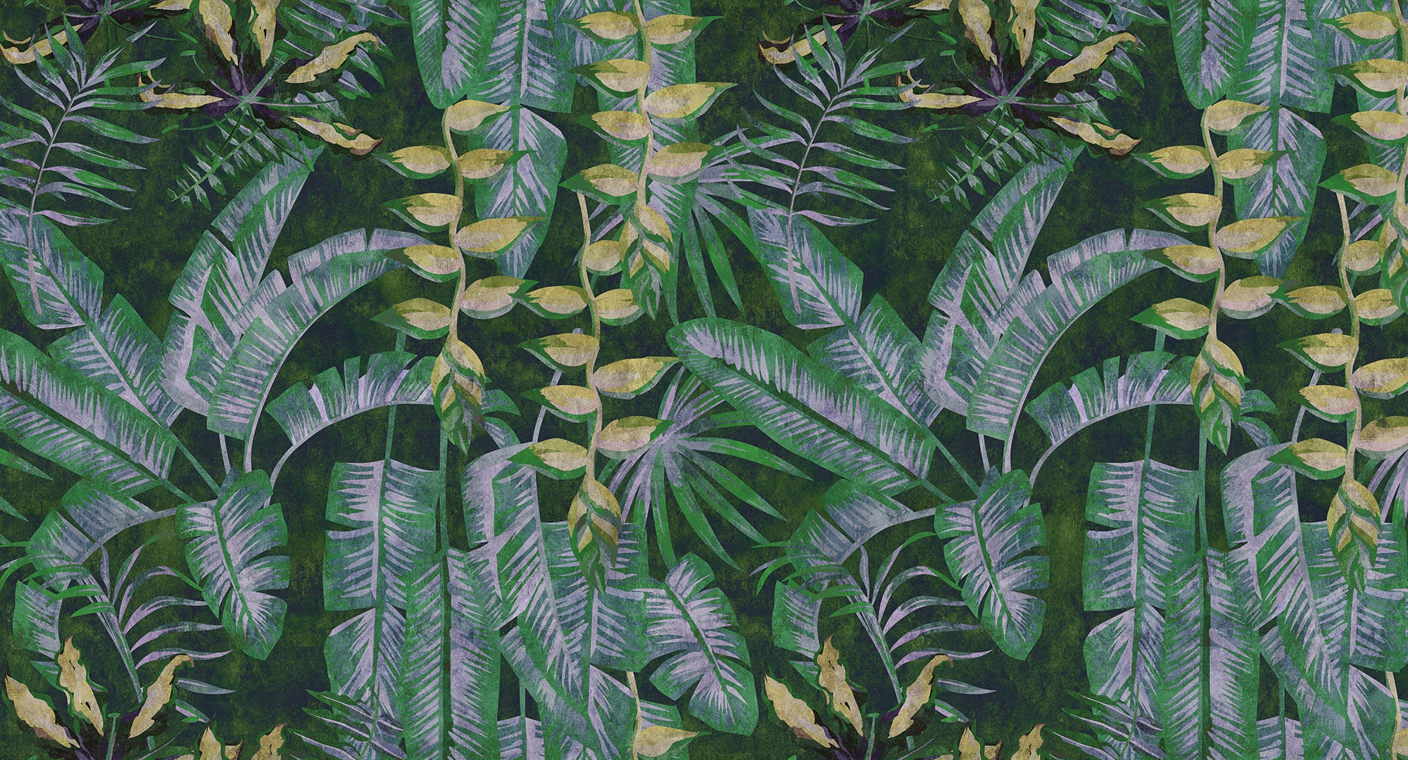 living walls Fototapete "Walls by Patel Tropicana 2" glatt Vlies, Wand, Sch günstig online kaufen