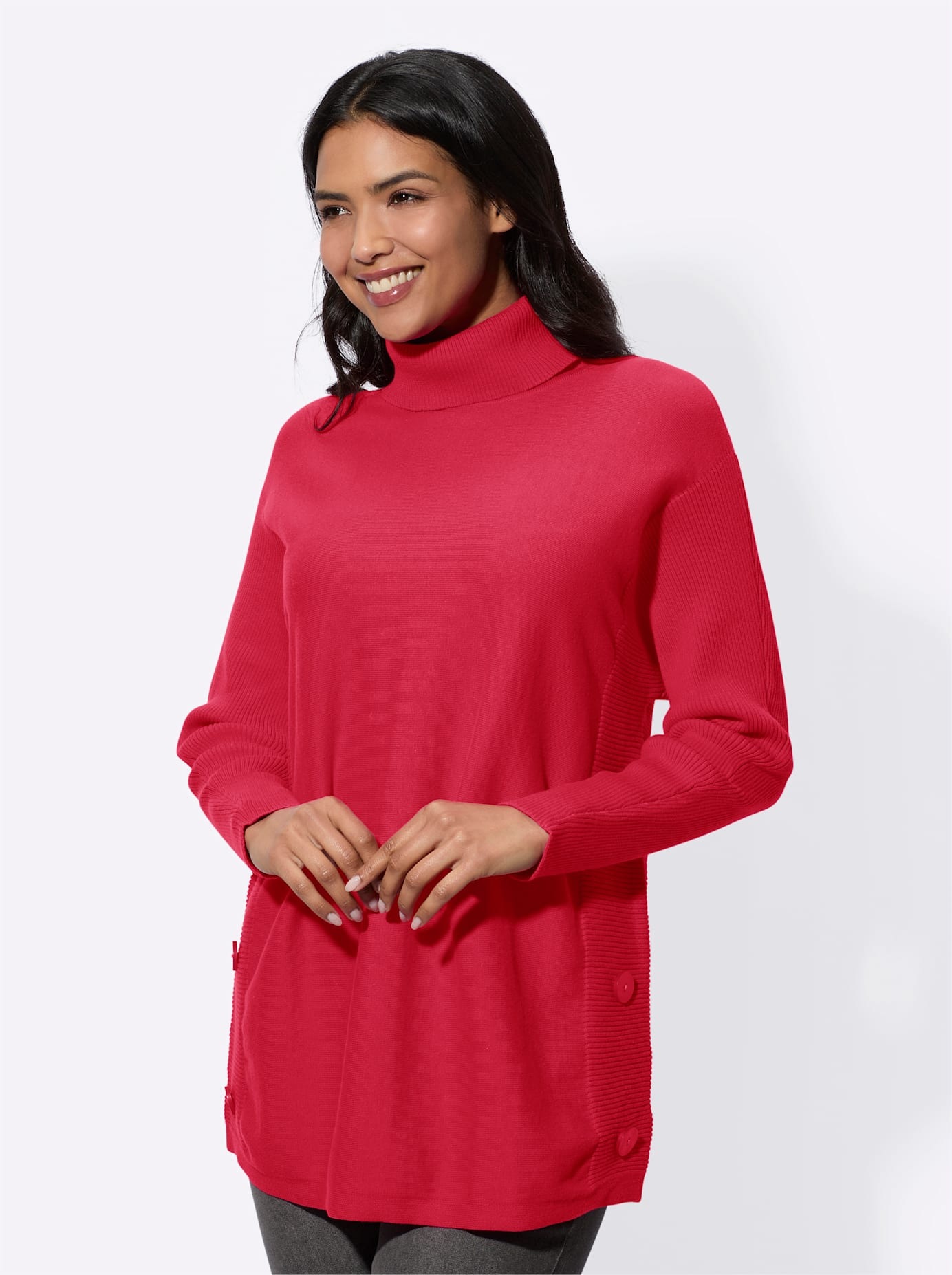 Classic Basics Longpullover "Long-Pullover" günstig online kaufen
