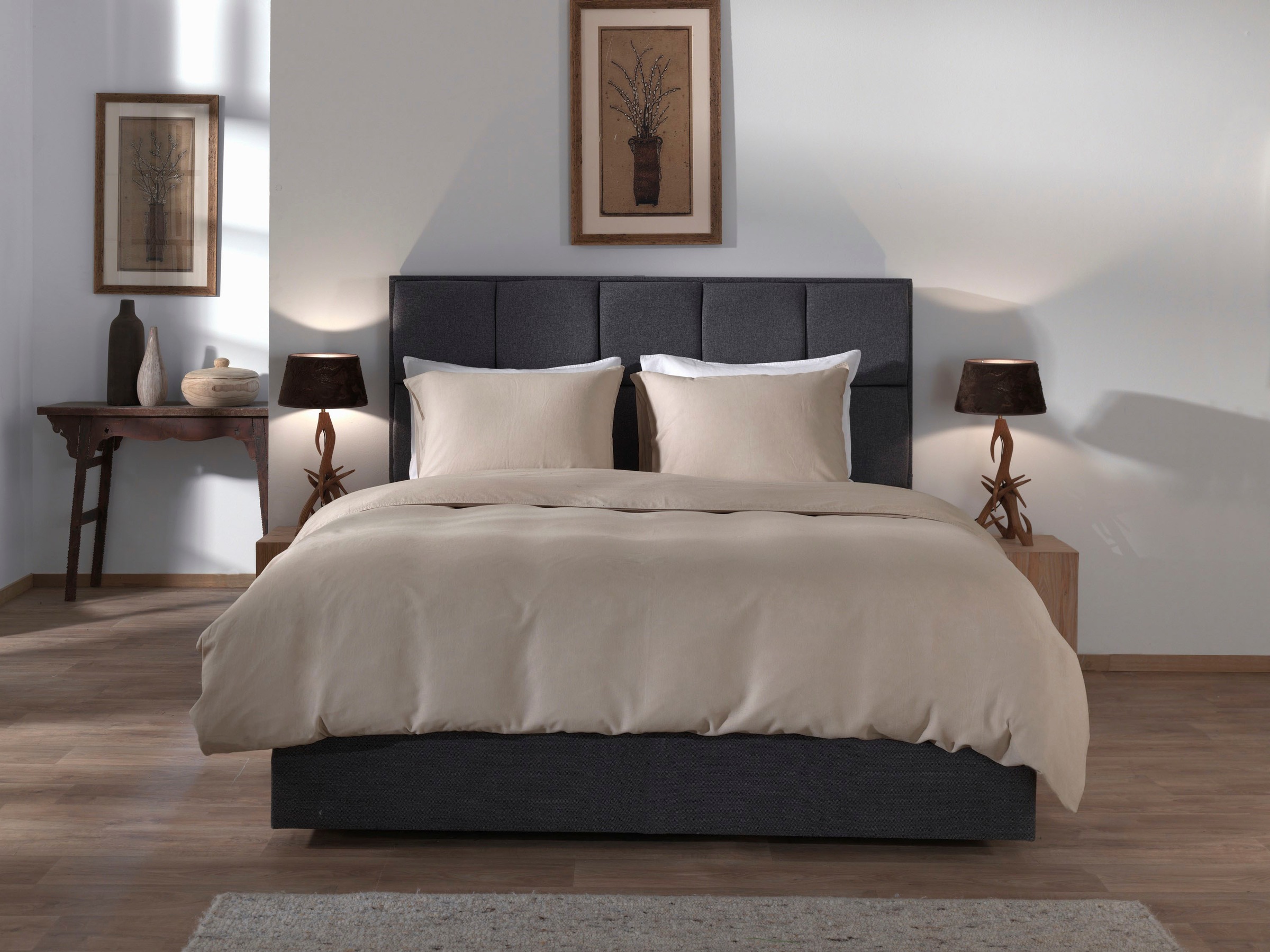 YELLOW Bettwäsche "Suite-Saint-Tropez" 2 Stk. tlg. Bettwäsche aus 55% Leine günstig online kaufen