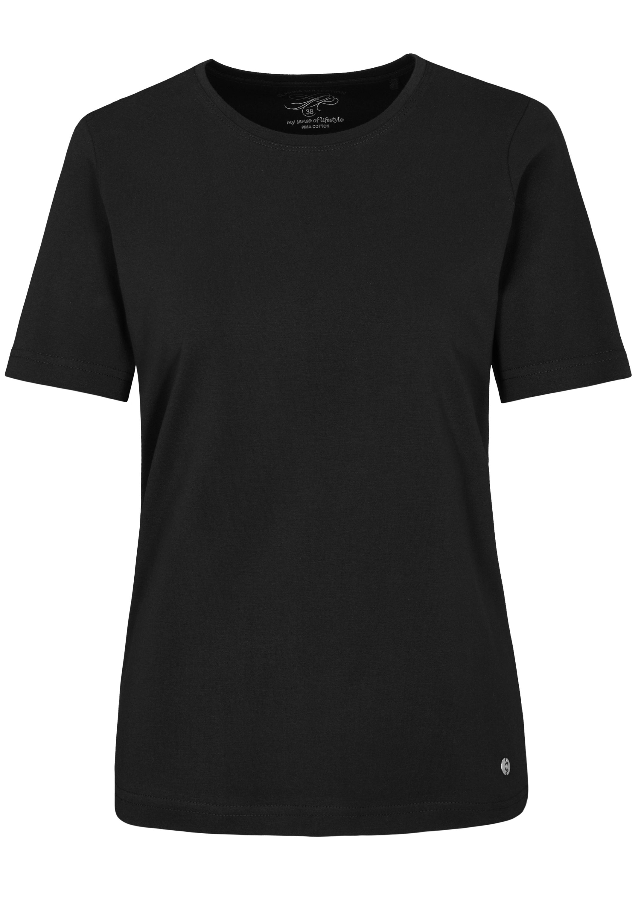 Clarina Rundhalsshirt "HAGEN" Pima Cotton Interlock