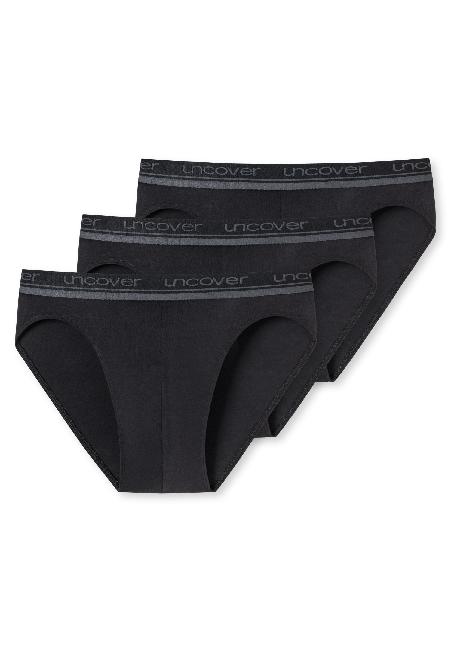 uncover by SCHIESSER Rioslip »Uncover Cotton« elastisch, sportlicher-Look, ohne Eingriff, Logo-Bund