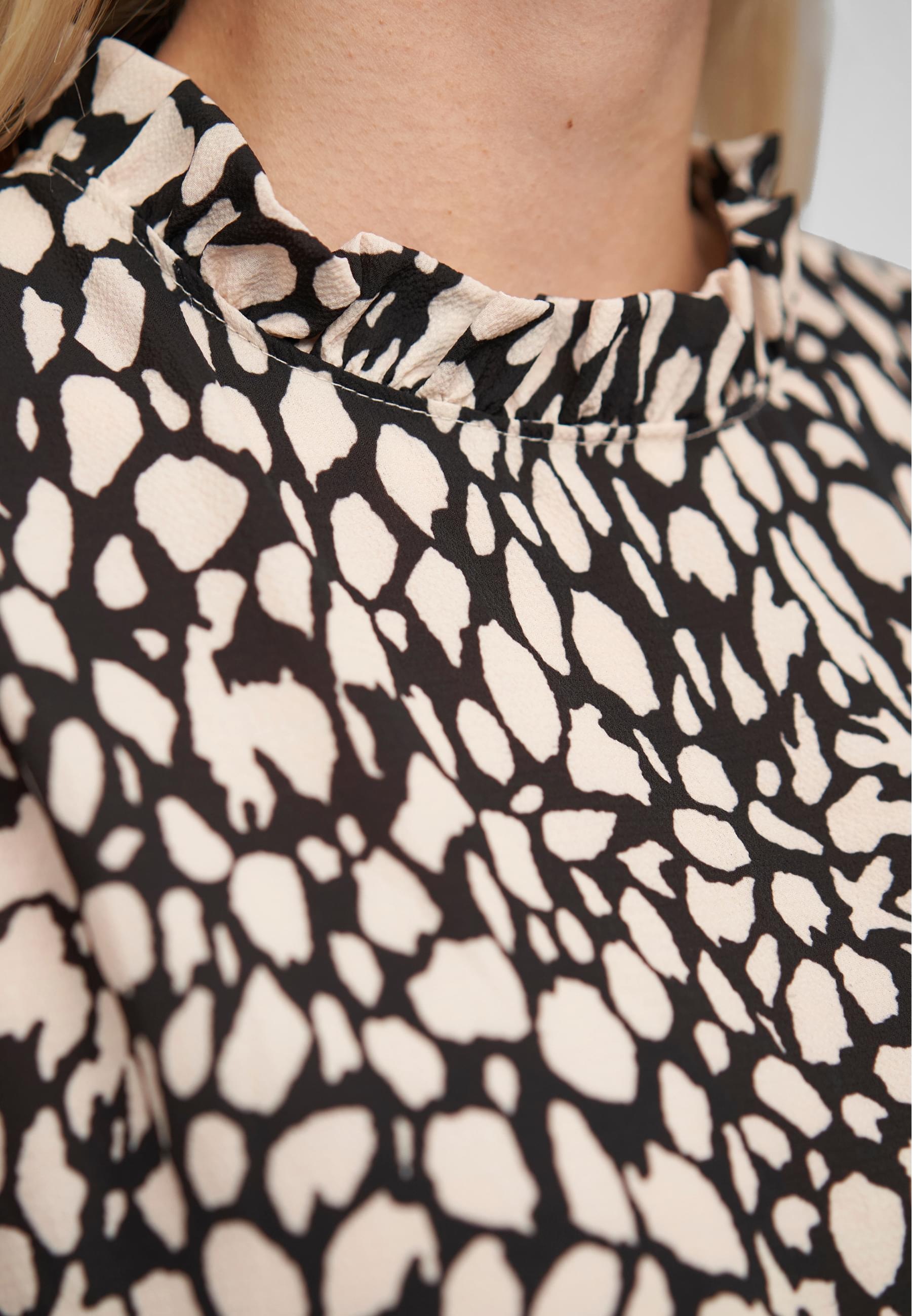 CLOUD 5IVE Shirtkleid »CLOUD 5IVE Maxi Dress with aop animal print« 1 Stk. tlg.