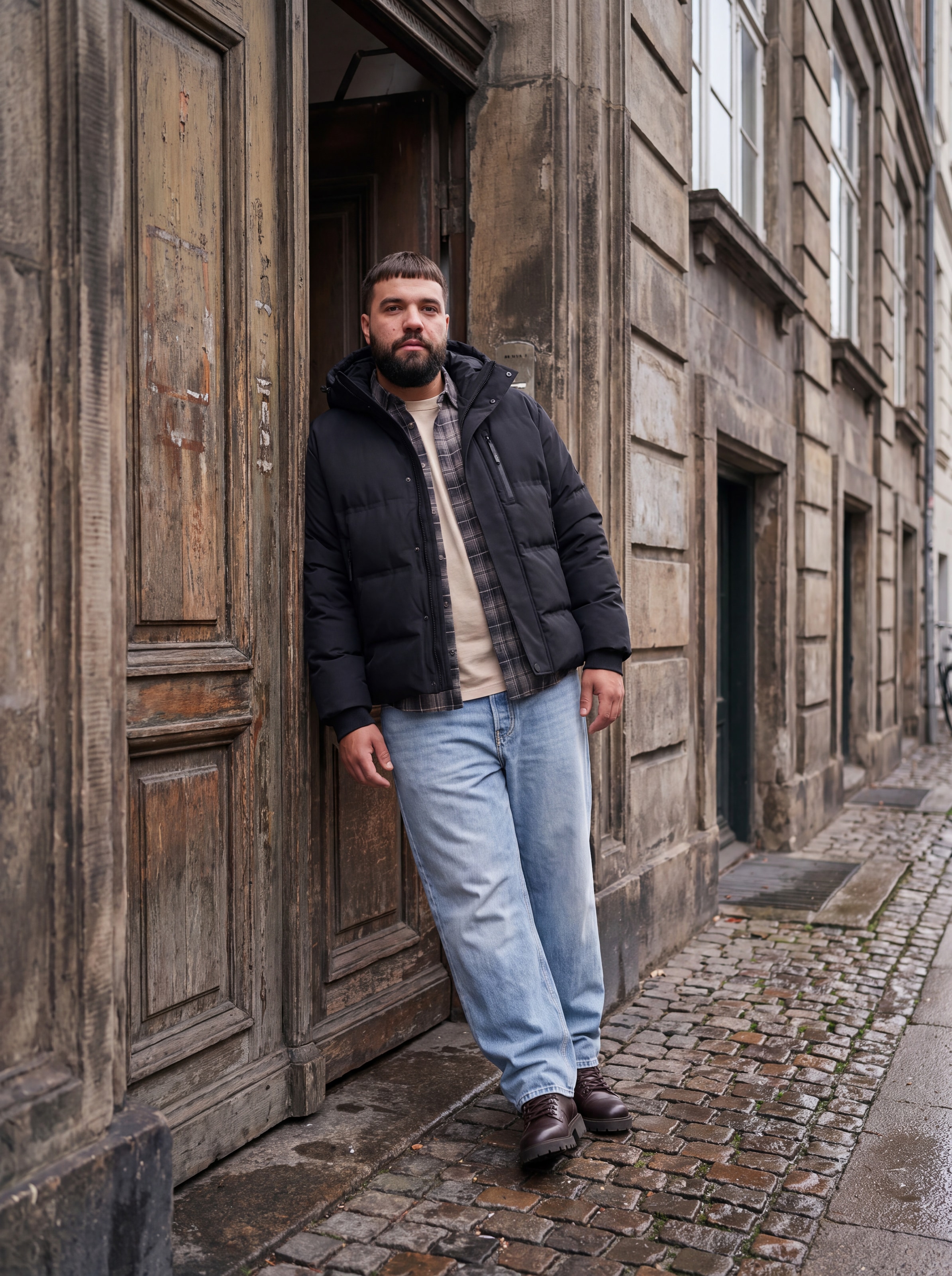 Jack & Jones PlusSize Steppjacke »JCOTRACE ALPHA PUFFER JACKET PLS« mit Kapuze Kunstfaser, regular fit