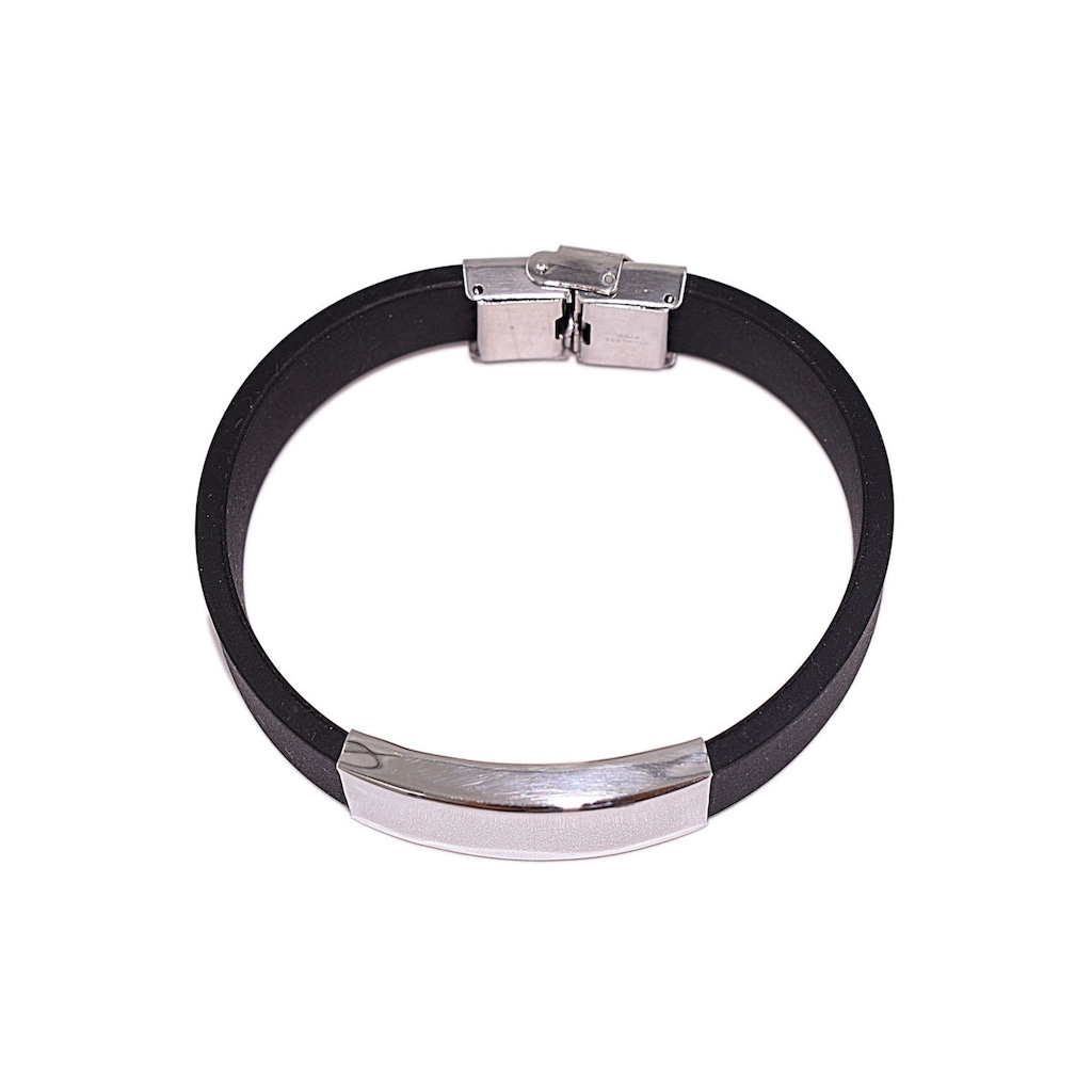 Firetti Edelstahlarmband »Schmuck Geschenk, ID-Armband- Optik«