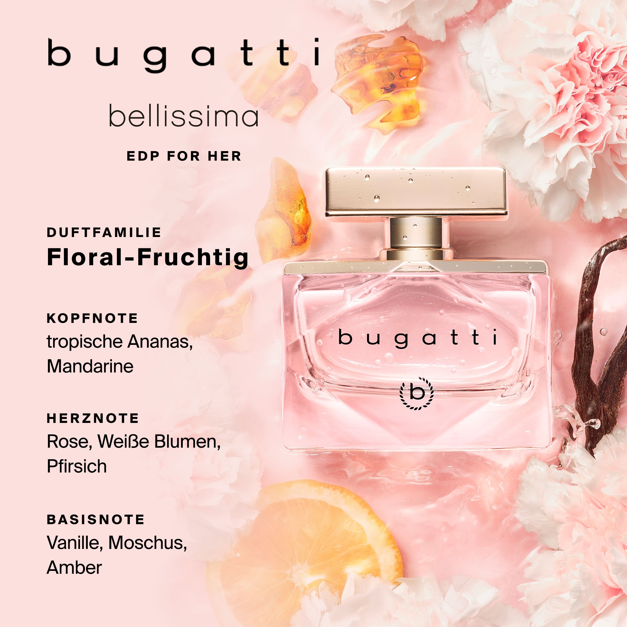 bugatti Eau de Parfum »bugatti bellissima for her EdP 60ml«