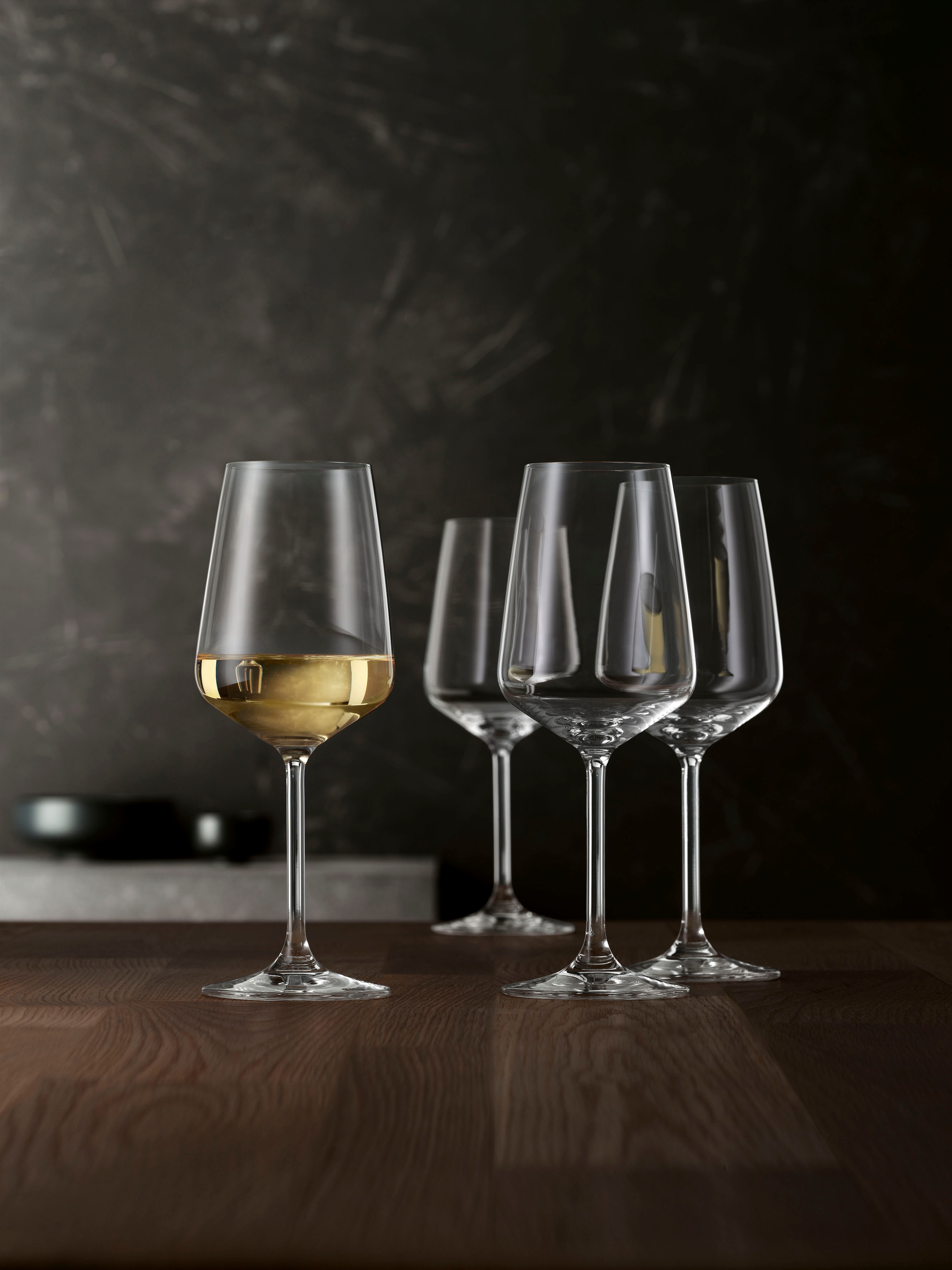 SPIEGELAU Weißweinglas »Style«, (Set, 4 tlg., Set bestehend aus 4 Gläsern), 440 ml, 4-teilig