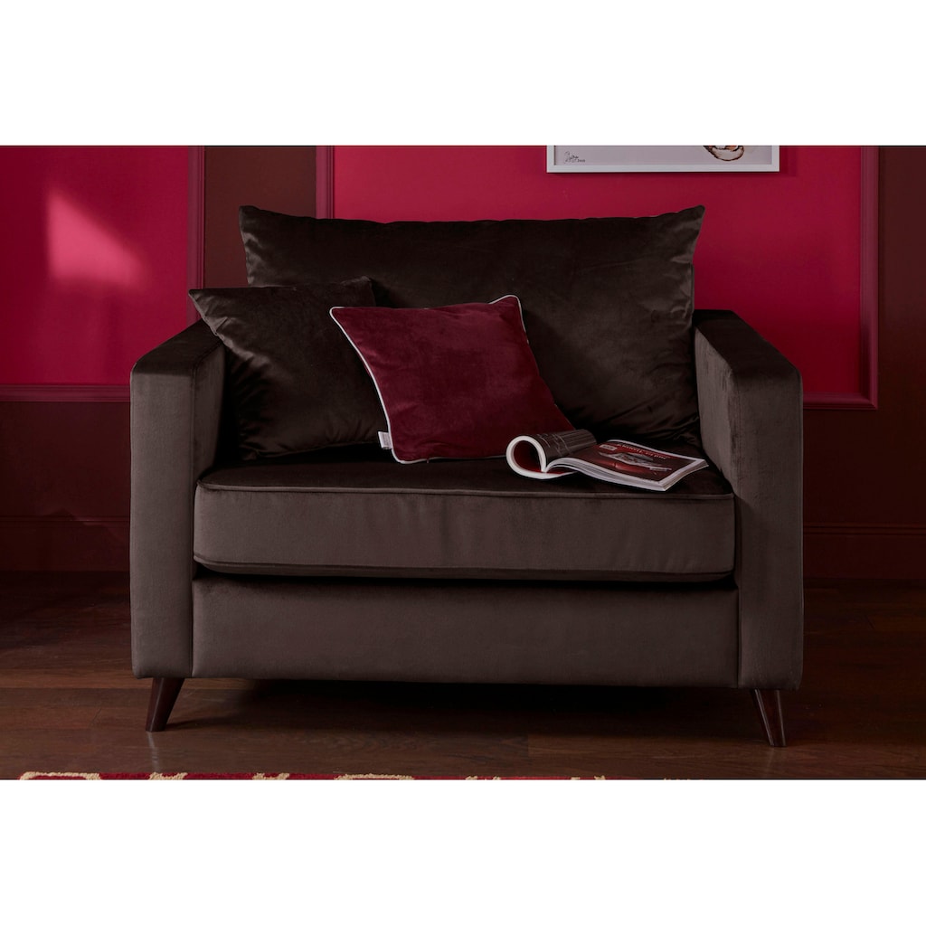 Guido Maria Kretschmer Home&Living Loveseat »Renesse«, lose Kissen, Keder an Sitzkissen