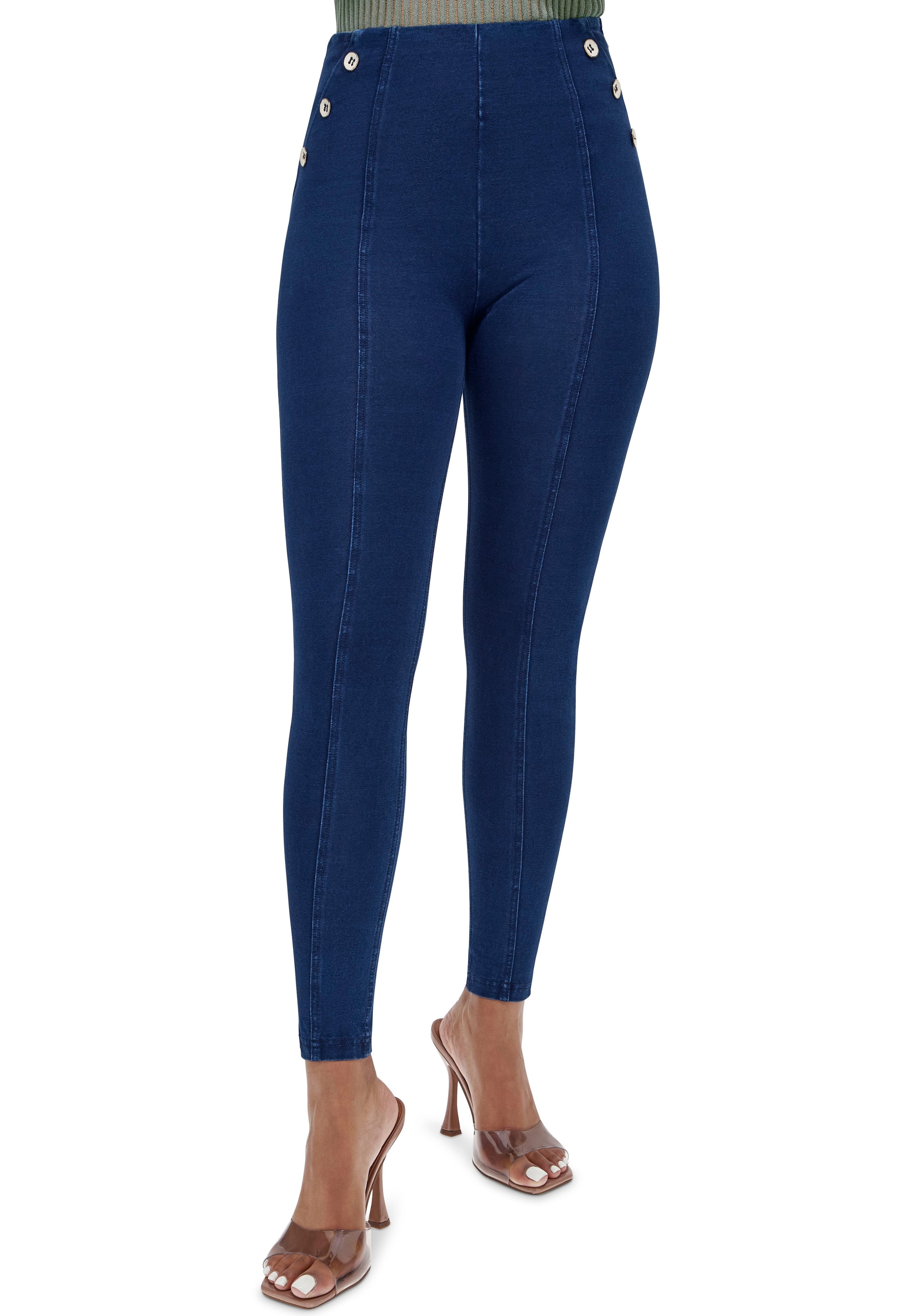 Freddy Skinny-fit-Jeans "WRUP2 SUPERSKINNY", mit seitlichem Reißverschluss und 3 Zierknöpfen