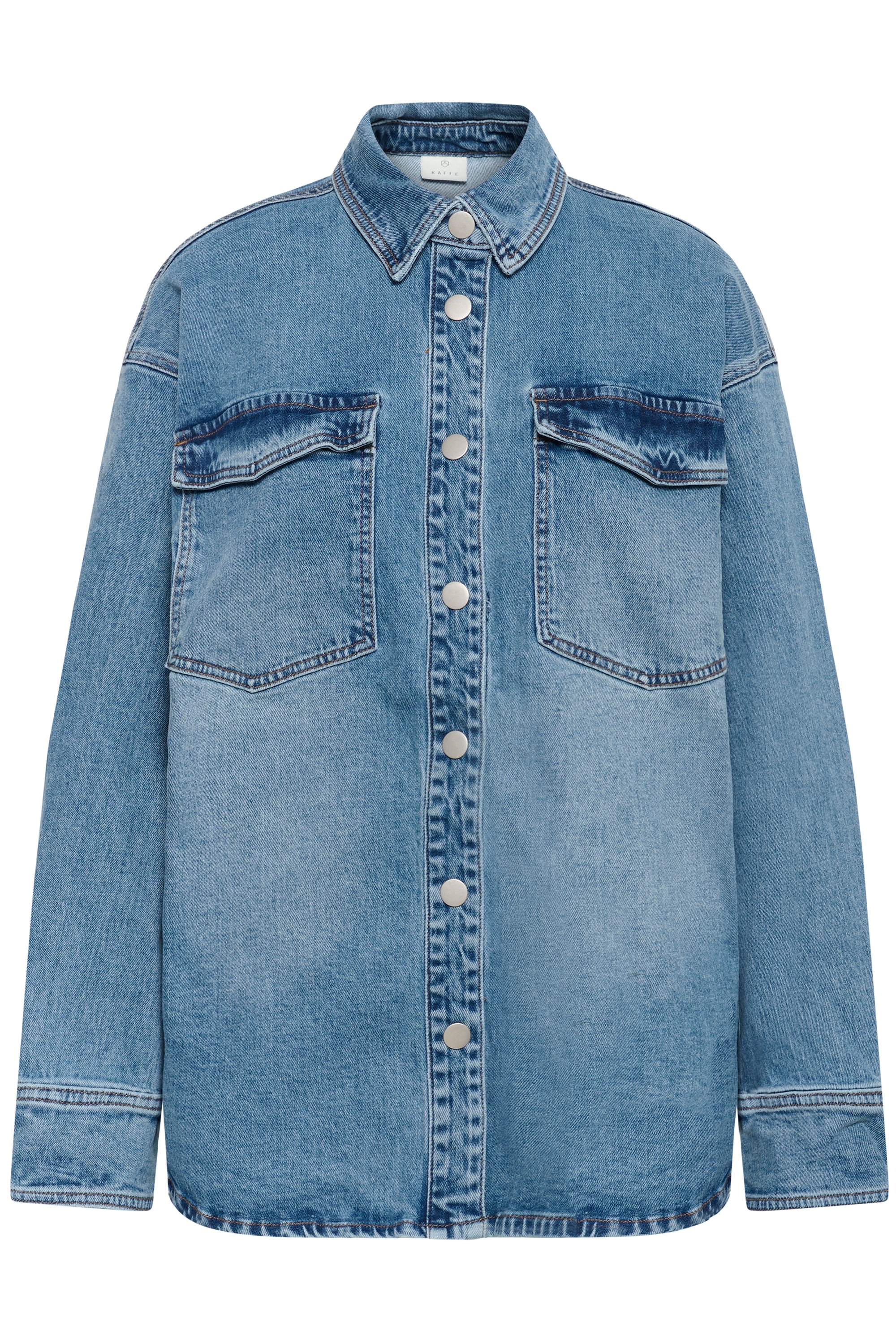 KAFFE Jeansbluse »Jeanshemd KAleanne«
