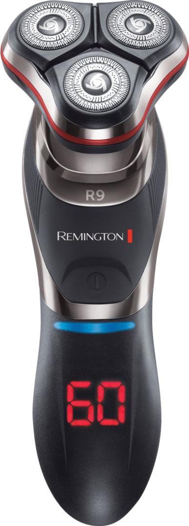 Remington Elektrorasierer »Ultimate Rotationsrasierer R9, XR1570«, ausklappbarer Langhaarschneider, (Herrenrasierer, Elektrorasierer) für Nass-& Trockenrasur, Akkubetrieb
