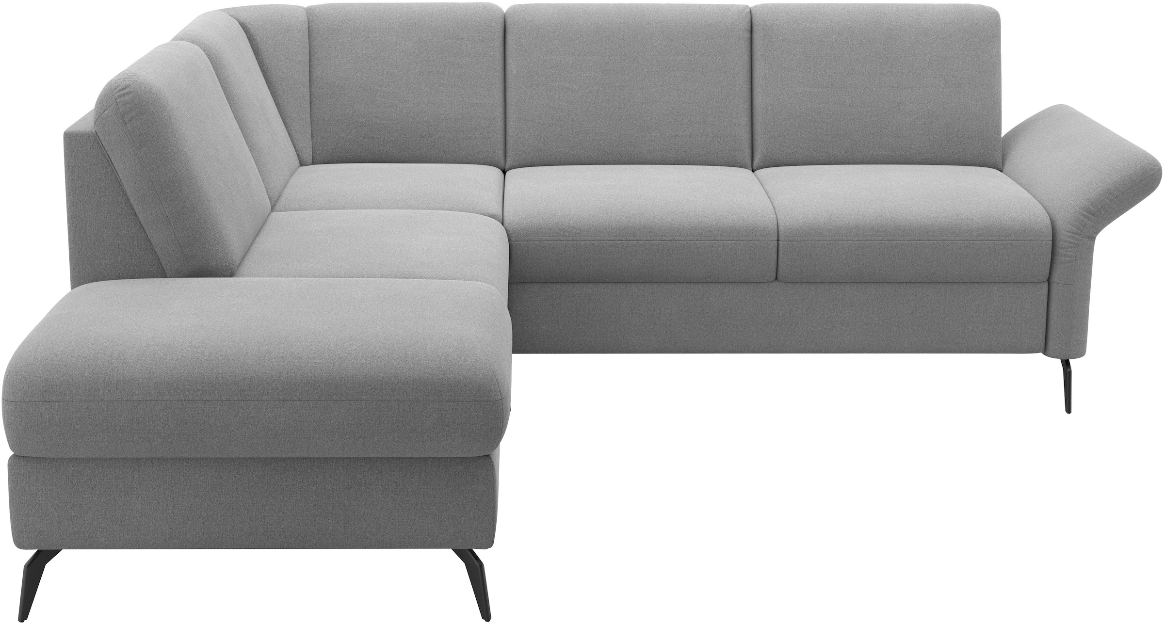 Home affaire Ecksofa »Rochelle«, optional: Armteilverstellung, klappbar, Bettkasen