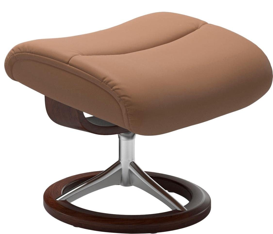 Stressless® Fußhocker »View«, mit Signature Base,Gestell Braun