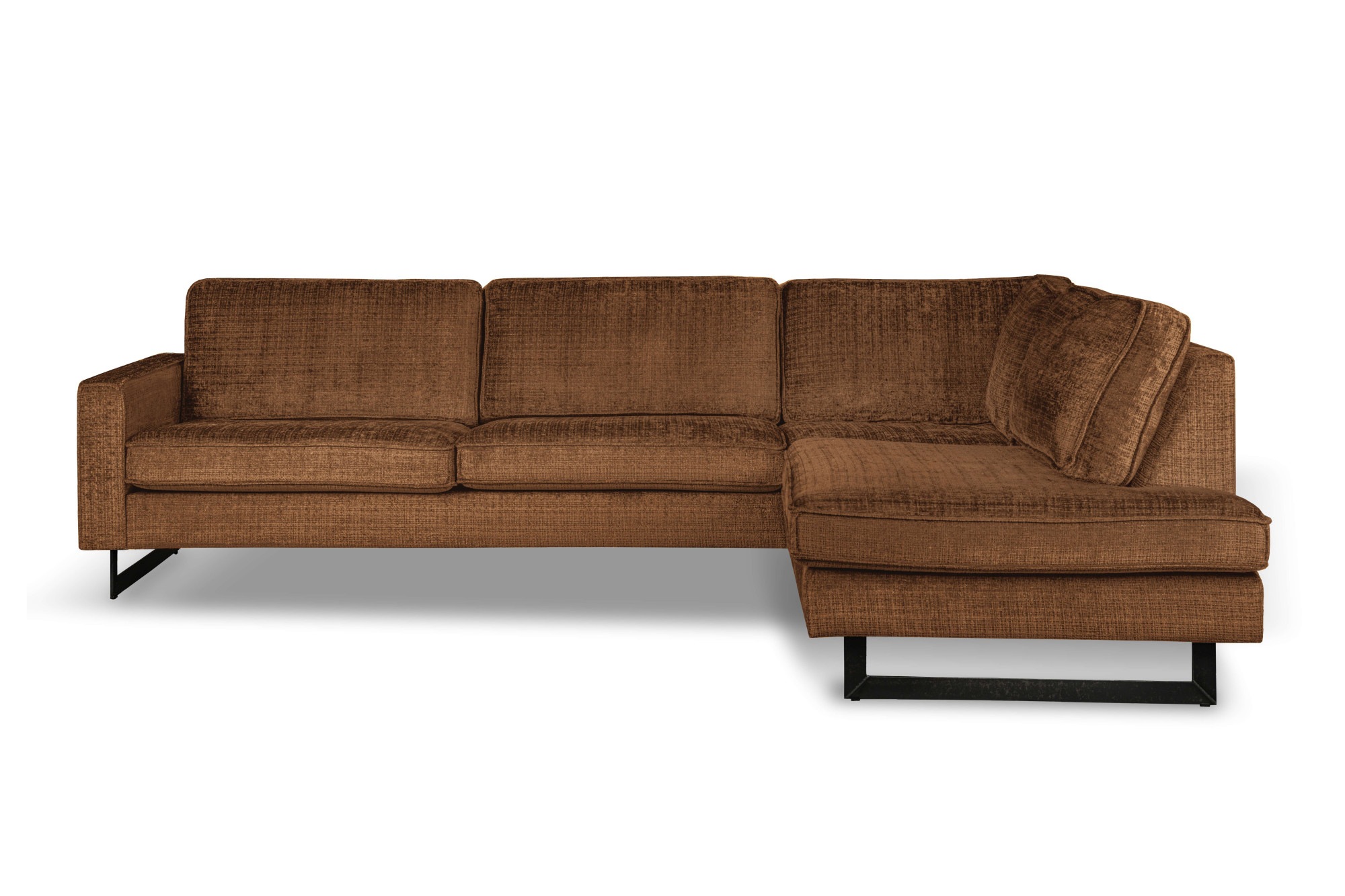 Home affaire Ecksofa "Pinto, 290 cm, Cord, Chenille, Lederoptik, Ottomane l günstig online kaufen