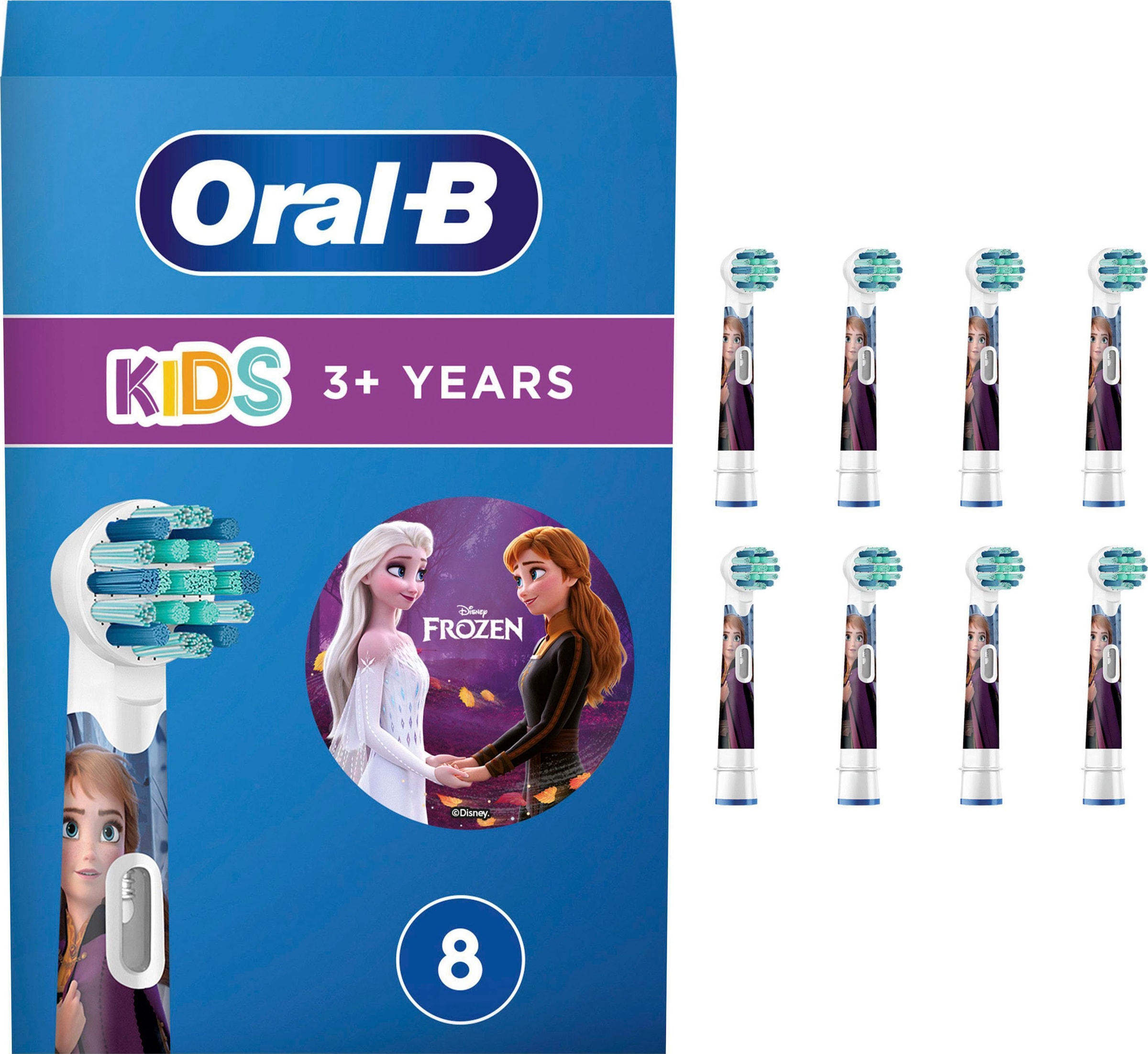 Oral-B Aufsteckbürsten »Kids Frozen« extra we...